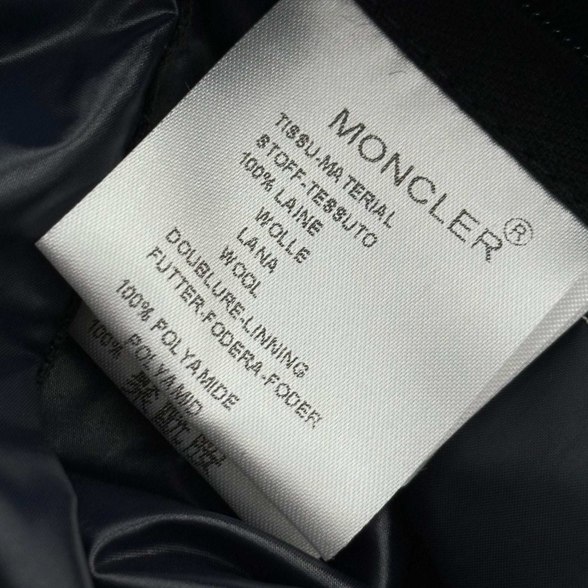 MONCLER(モンクレール) Wool-Bodied Checkered Down Vest ウールボディ チェック ダウンベスト 5 グレー×グリーン×ネイビー