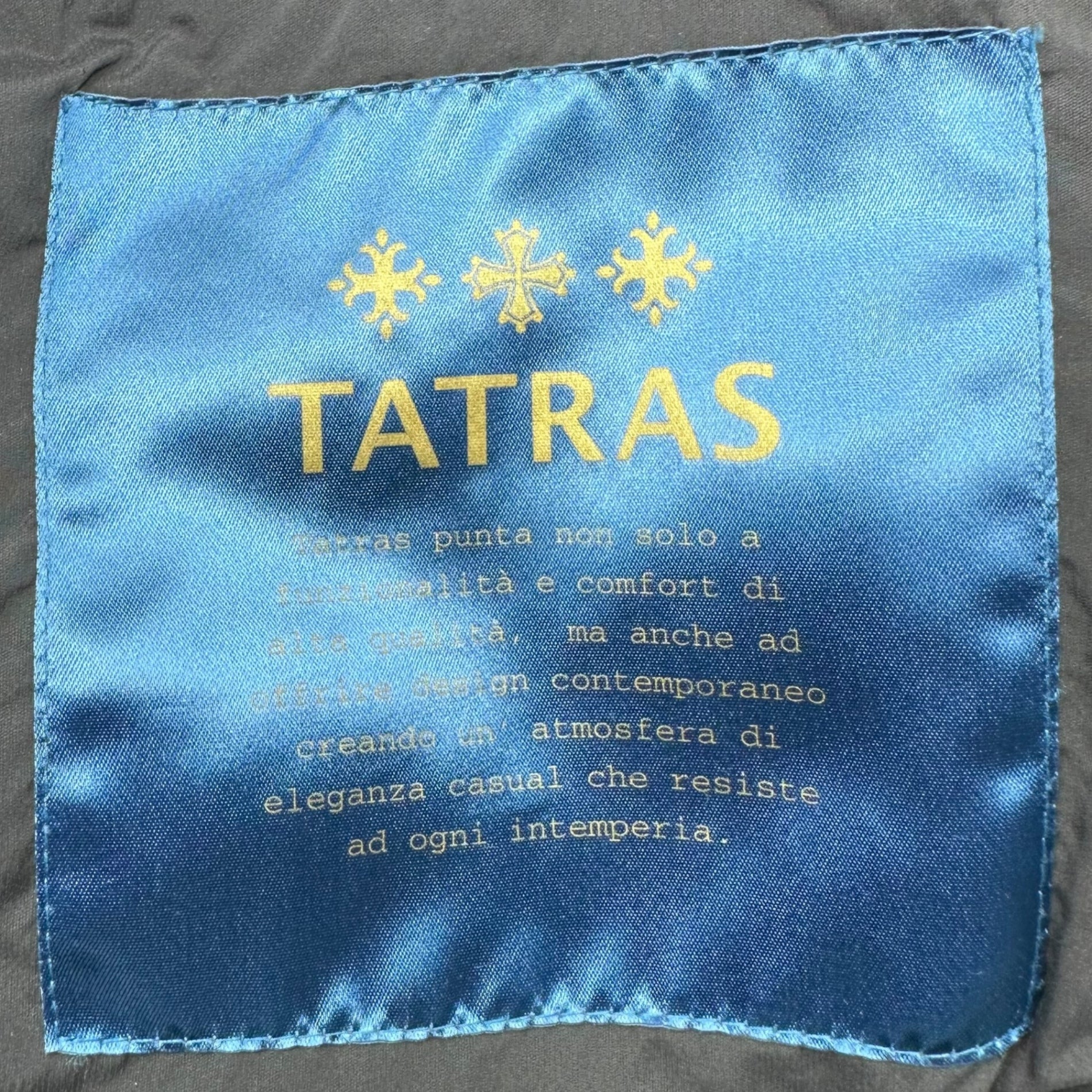 TATRAS(タトラス) ANTICO N-3B TYPE Down Jacket アンティコ ダウン ジャケット ファー MTA14A4193 03(M~L程度) ブラック