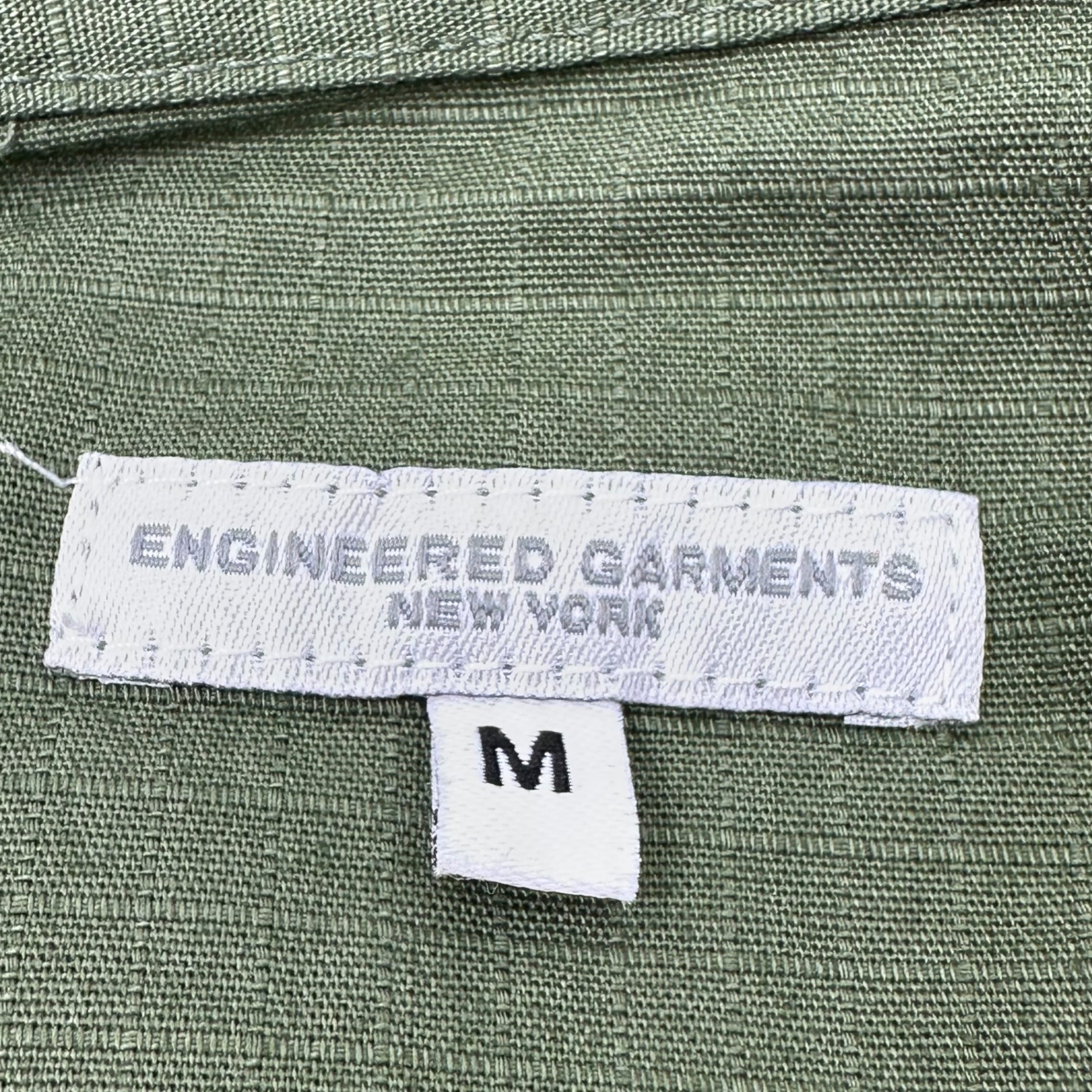 Engineered Garments(エンジニアードガーメンツ) 22SS Dayton Shirt Olive Cotton Ripstop デイトン シャツ リップストップ ミリタリー ジャケット M カーキ