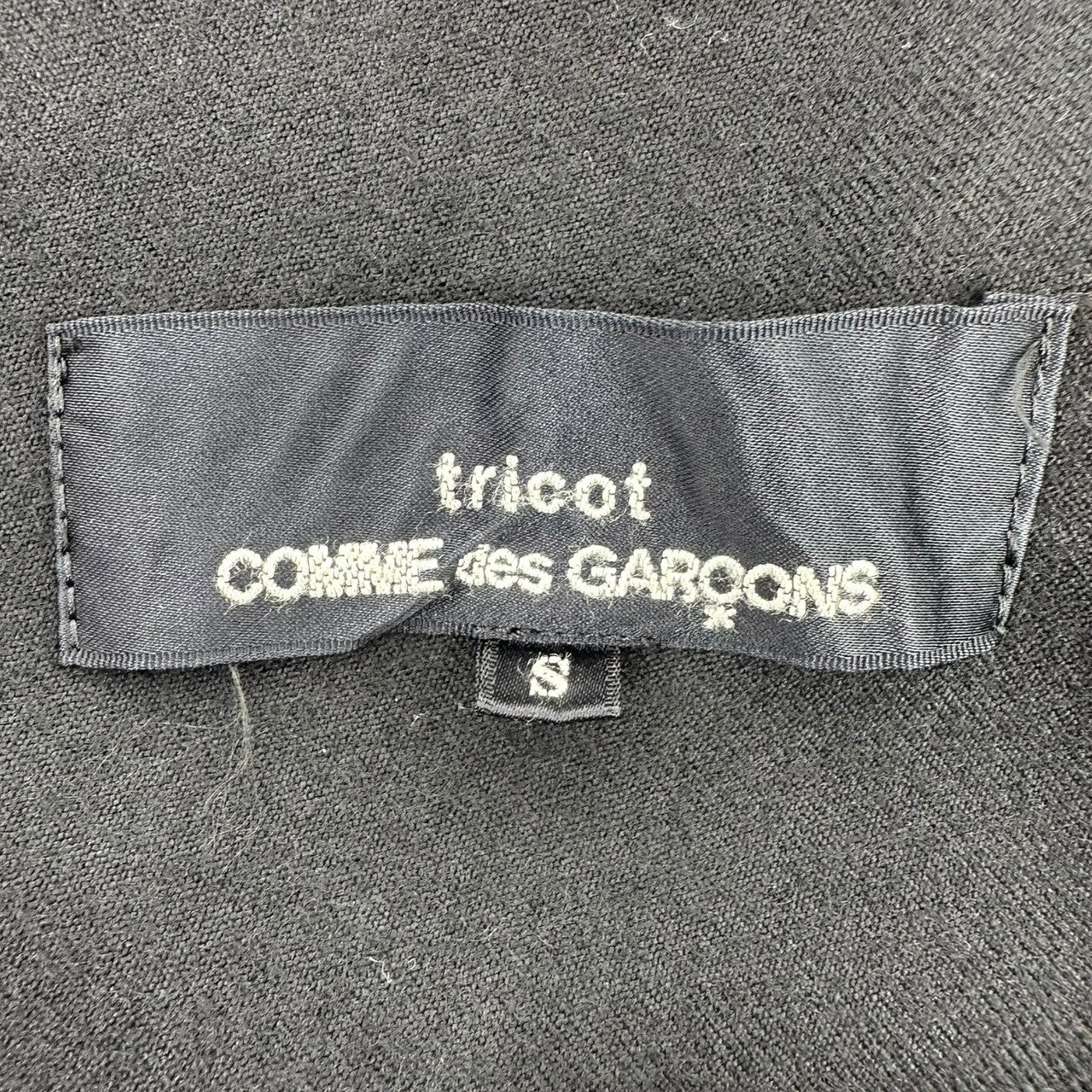 tricot COMME des GARCONS(トリココムデギャルソン) 95AW Vintage Sleeveless wool long length dress ヴィンテージ ノースリーブ ウール ロング丈 ワンピース TA-04016S S ブラック AD1995