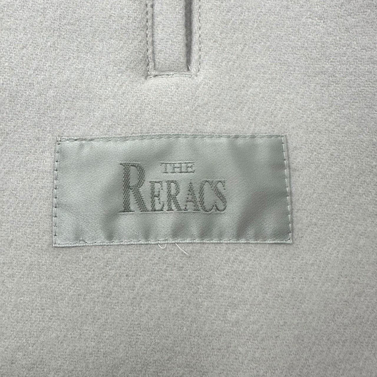 THE RERACS(ザリラクス) Melton peacoat メルトン Pコート S ライトグレー