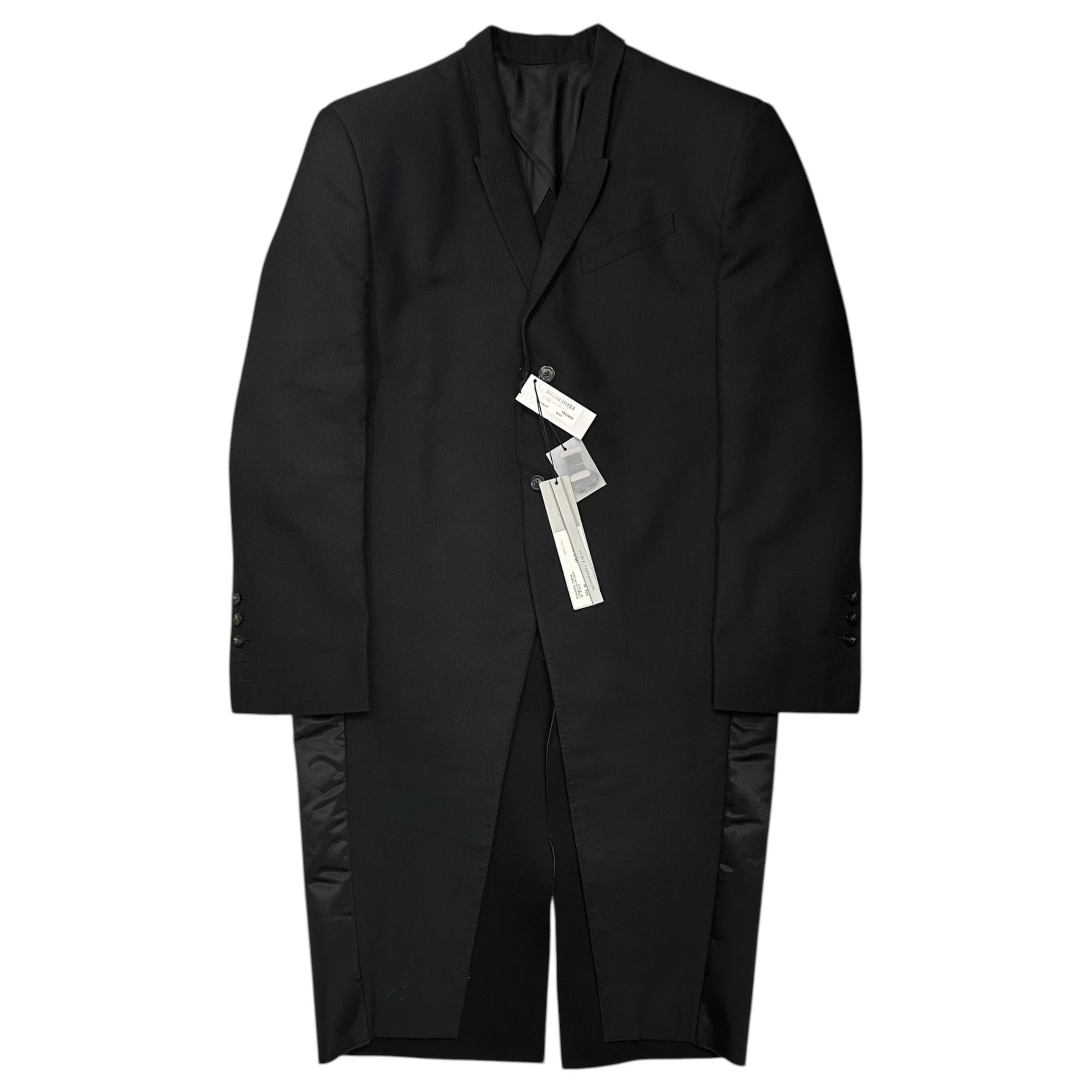 Rick Owens(リックオウエンス) 21AW JUMBO TATLIN COAT ジャンボ タトリン コート RU02A5936-CVRNB 48 ブラック 21FW