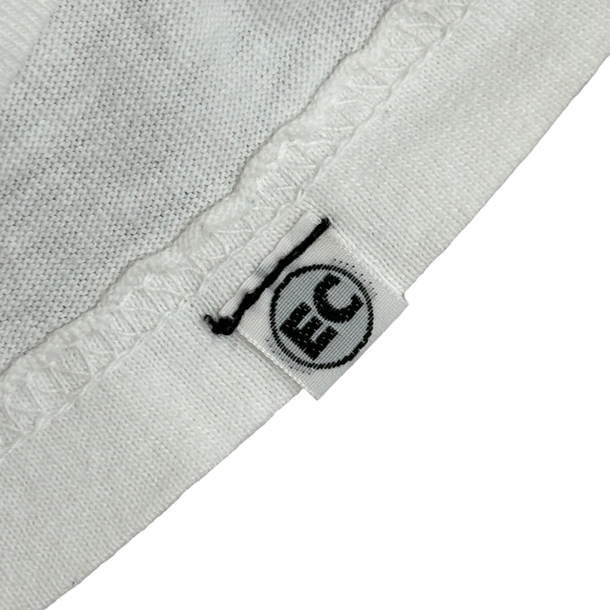 ELECTRIC COTTAGE(エレクトリックコテージ) Earth Graphic S/S T-Shirt アース グラフィック 半袖 Tシャツ M ホワイト×カーキ×ネイビー