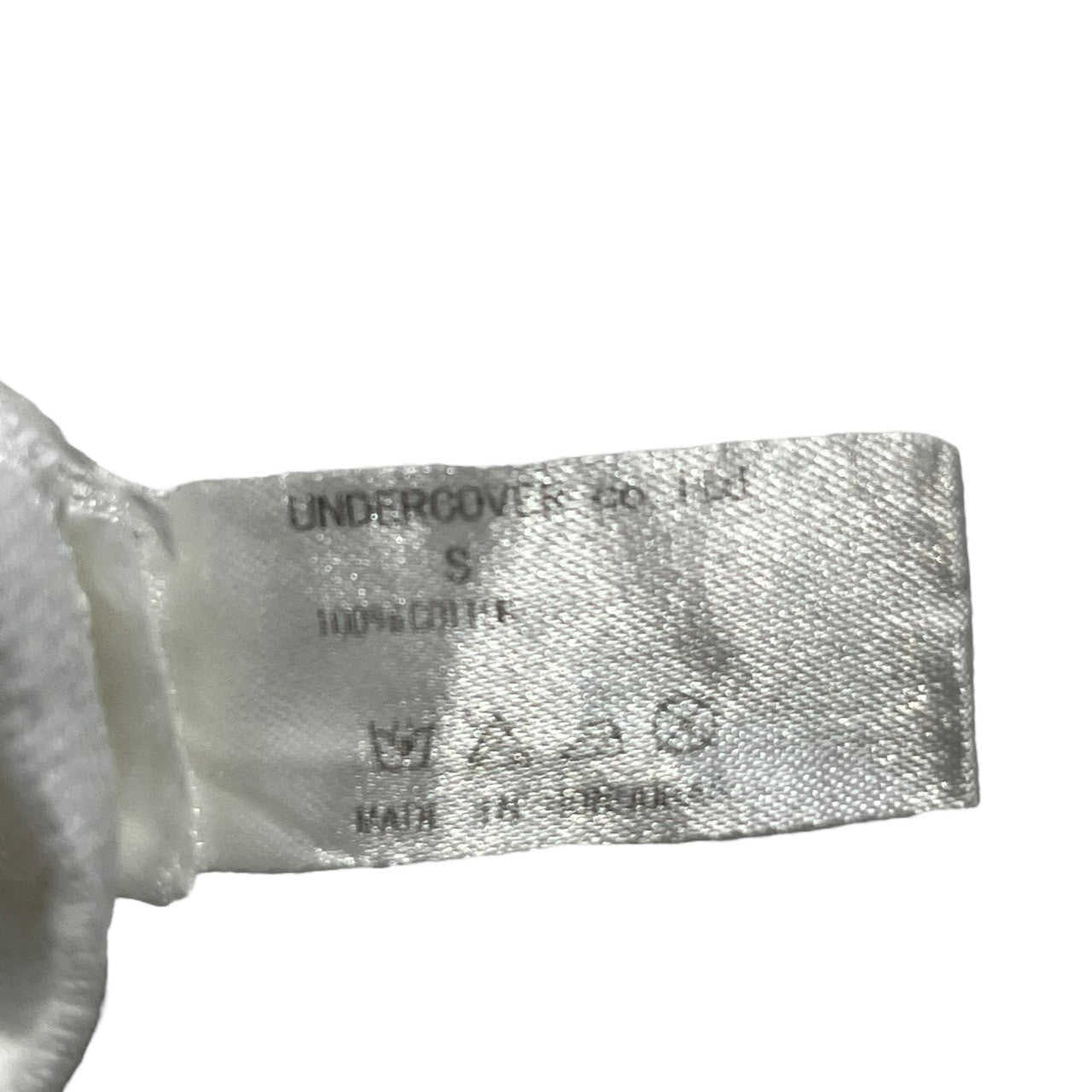 UNDERCOVER(アンダーカバー) Visceral punk t-shirt 内臓 パンクス Tシャツ S ホワイト