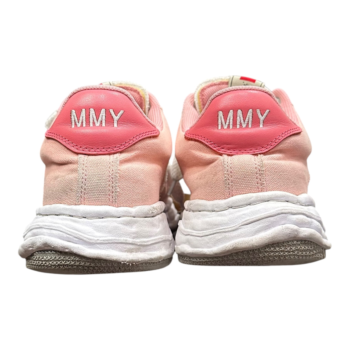 Maison MIHARA YASUHIRO(メゾンミハラヤスヒロ) WAYNE OG Sole Canvas Low-top Sneaker ウェイン ローカット スニーカー A10FW720 44(28cm程度) ピンク×ホウィト