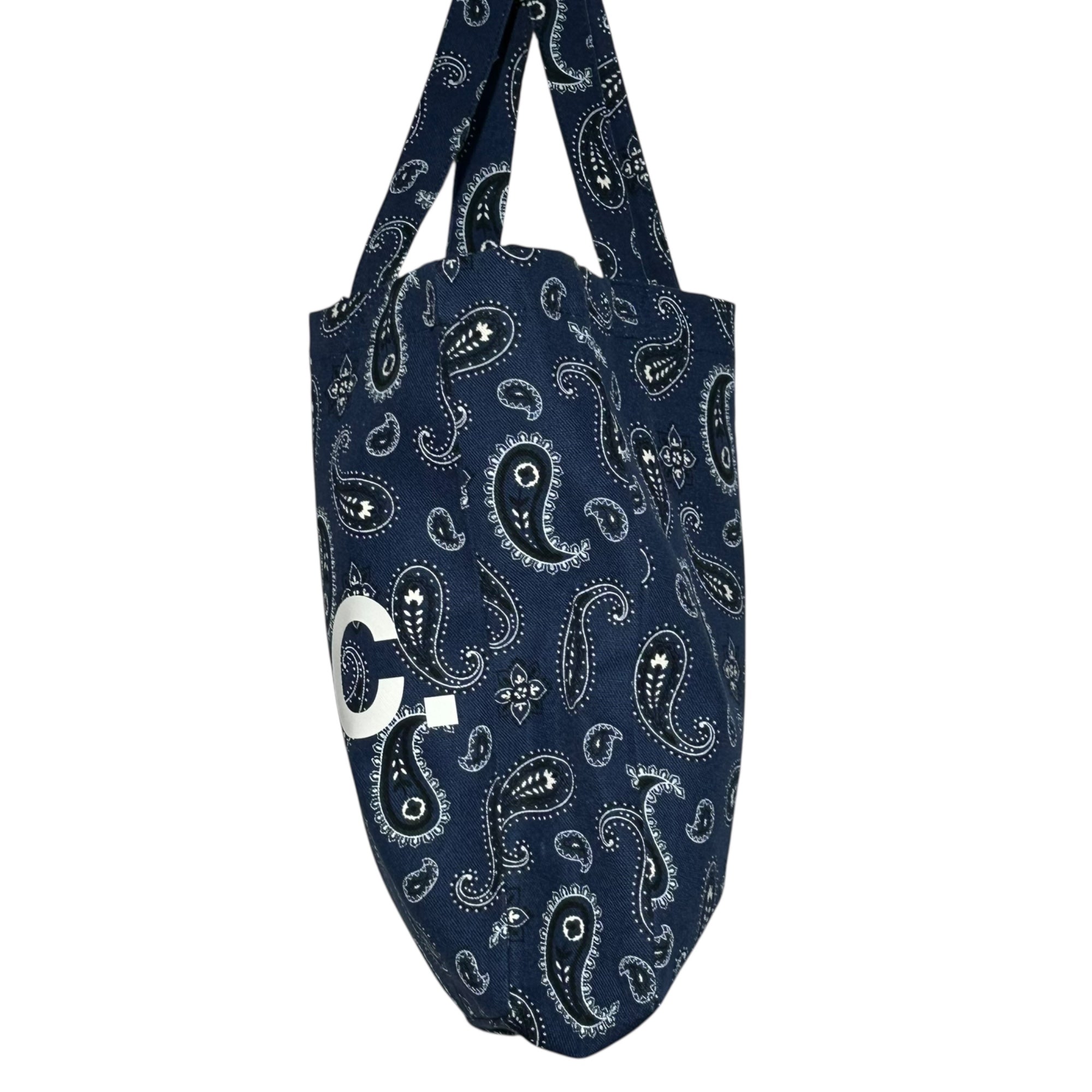 A.P.C.(アーペーセー) Paisley Tote Bag ペイズリー トート バッグ ブルー