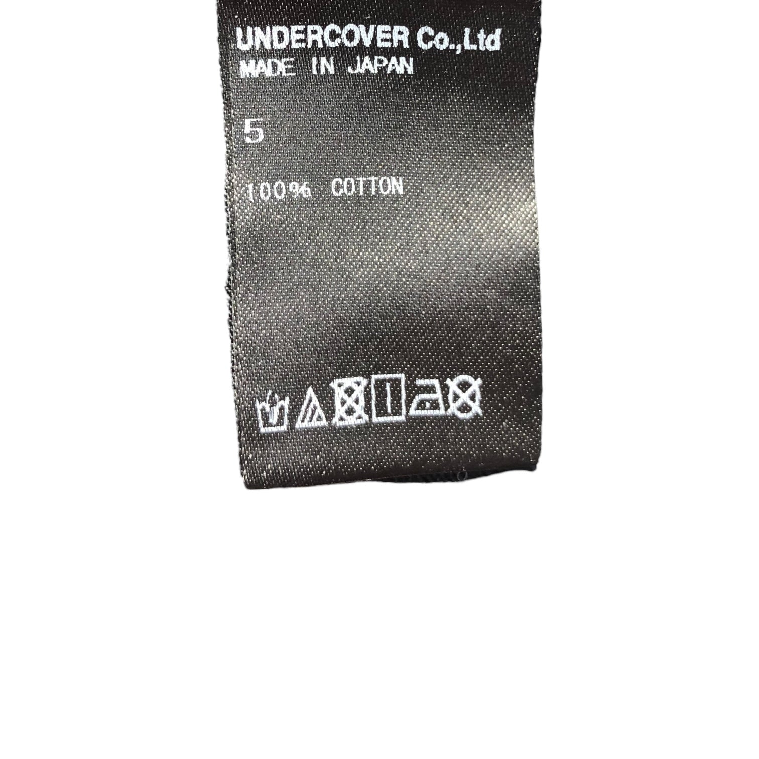 UNDERCOVER(アンダーカバー) LARMS 2 S/S TEE モザイク グラフィック 半袖 Tシャツ UCW3809 5(XL程度) ブラック THE NEW WARRIORS