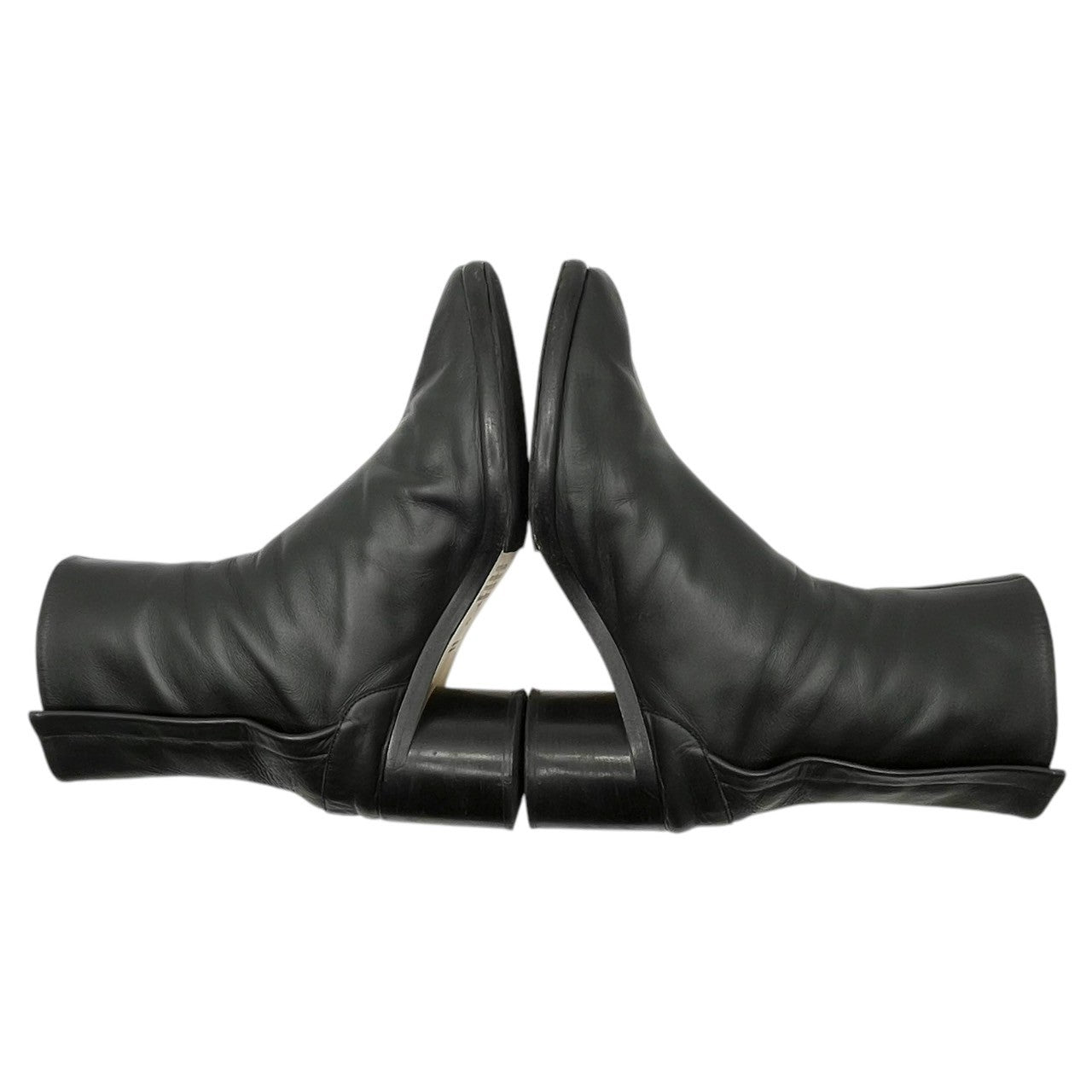 MAISON MARGIELA(メゾンマルジェラ) 21SS TABI BOOTS 足袋 ブーツ S57WU0132 41(26.5cm程度) ブラック レザー