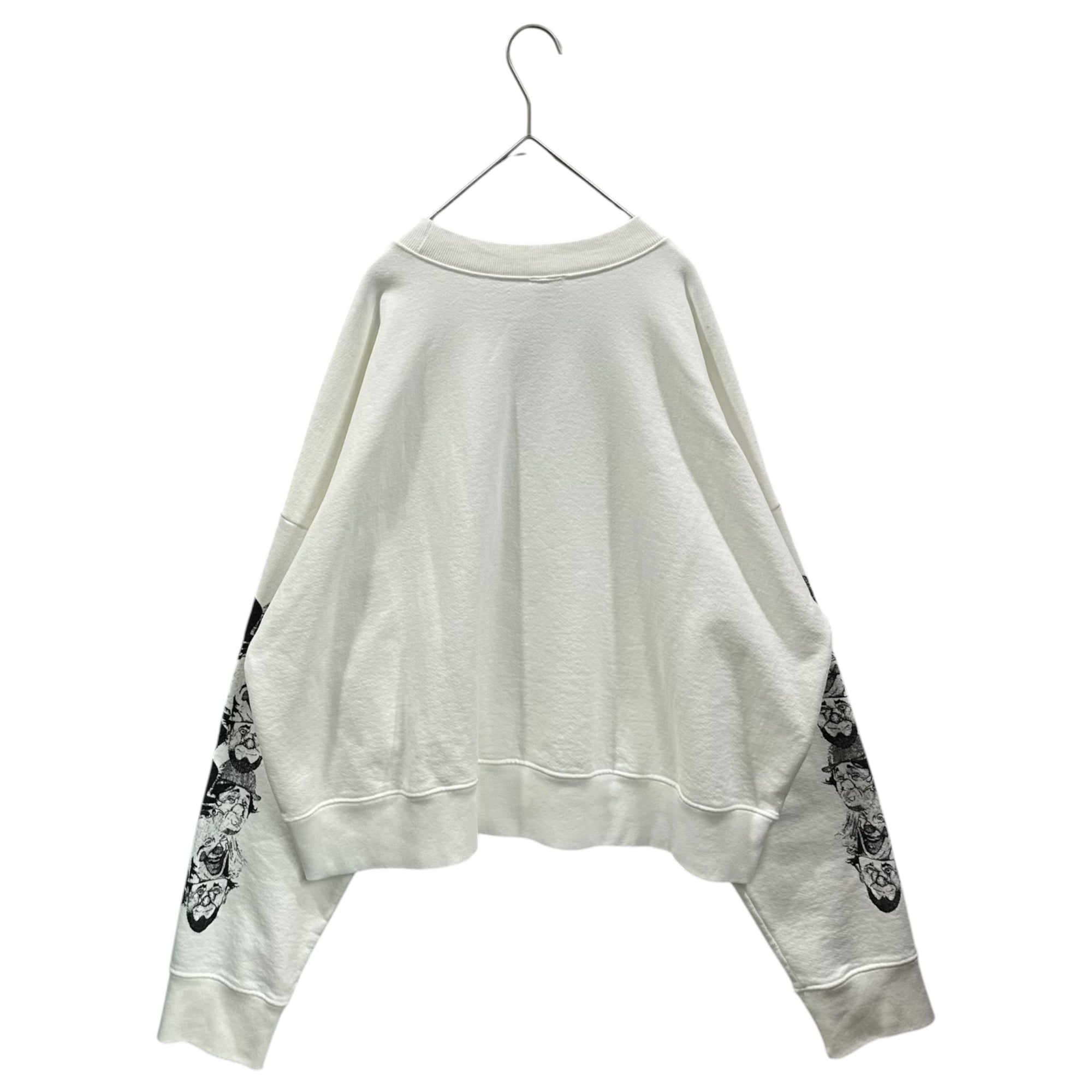 Basketcase(バスケットケース) MERRYMAKER Crewneck メリーメーカー クルーネック スウェット S ホワイト