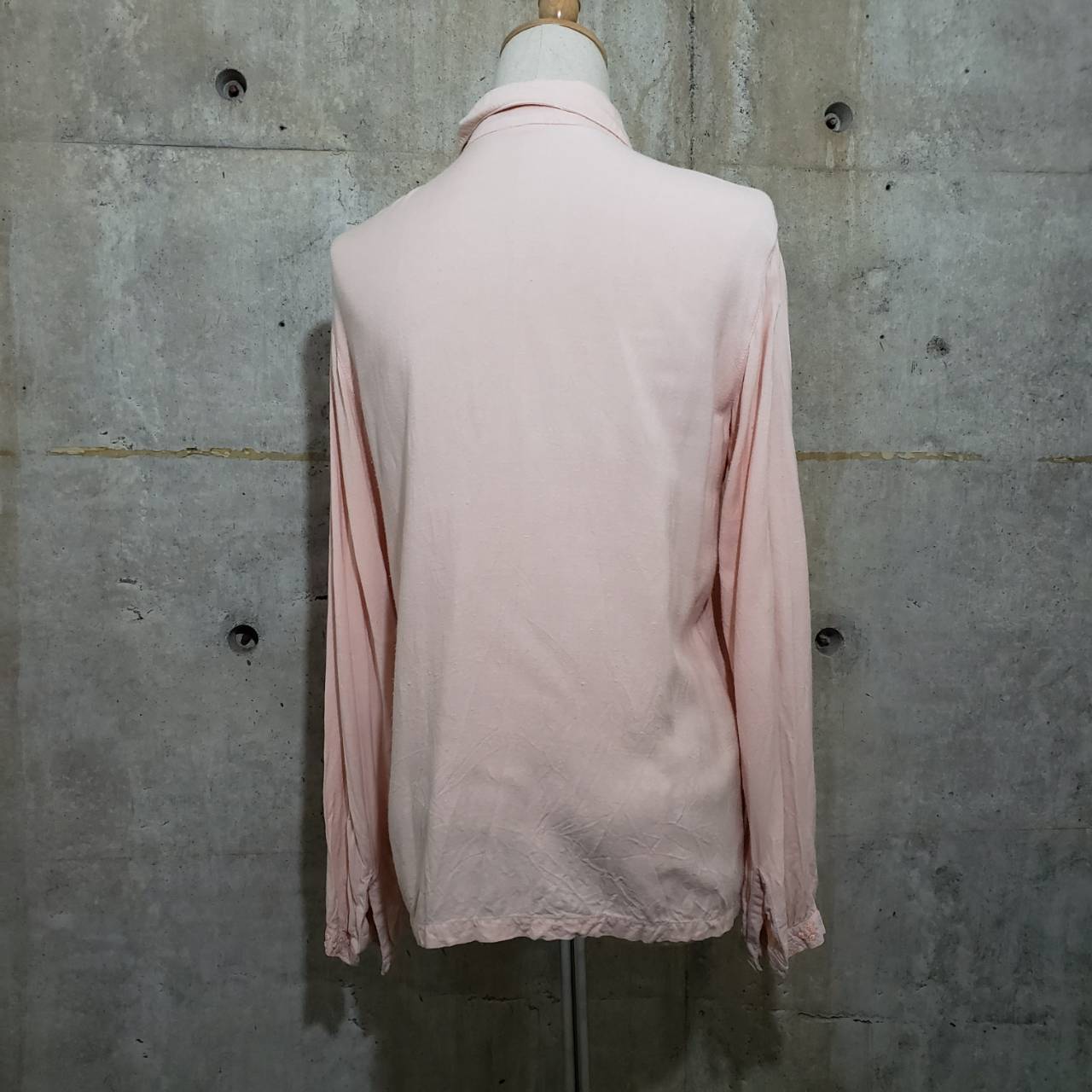 Euro Vintage(ヨーロッパヴィンテージ) Memory_ビジューシャツ 表記なし(Mサイズ程度) ピンク