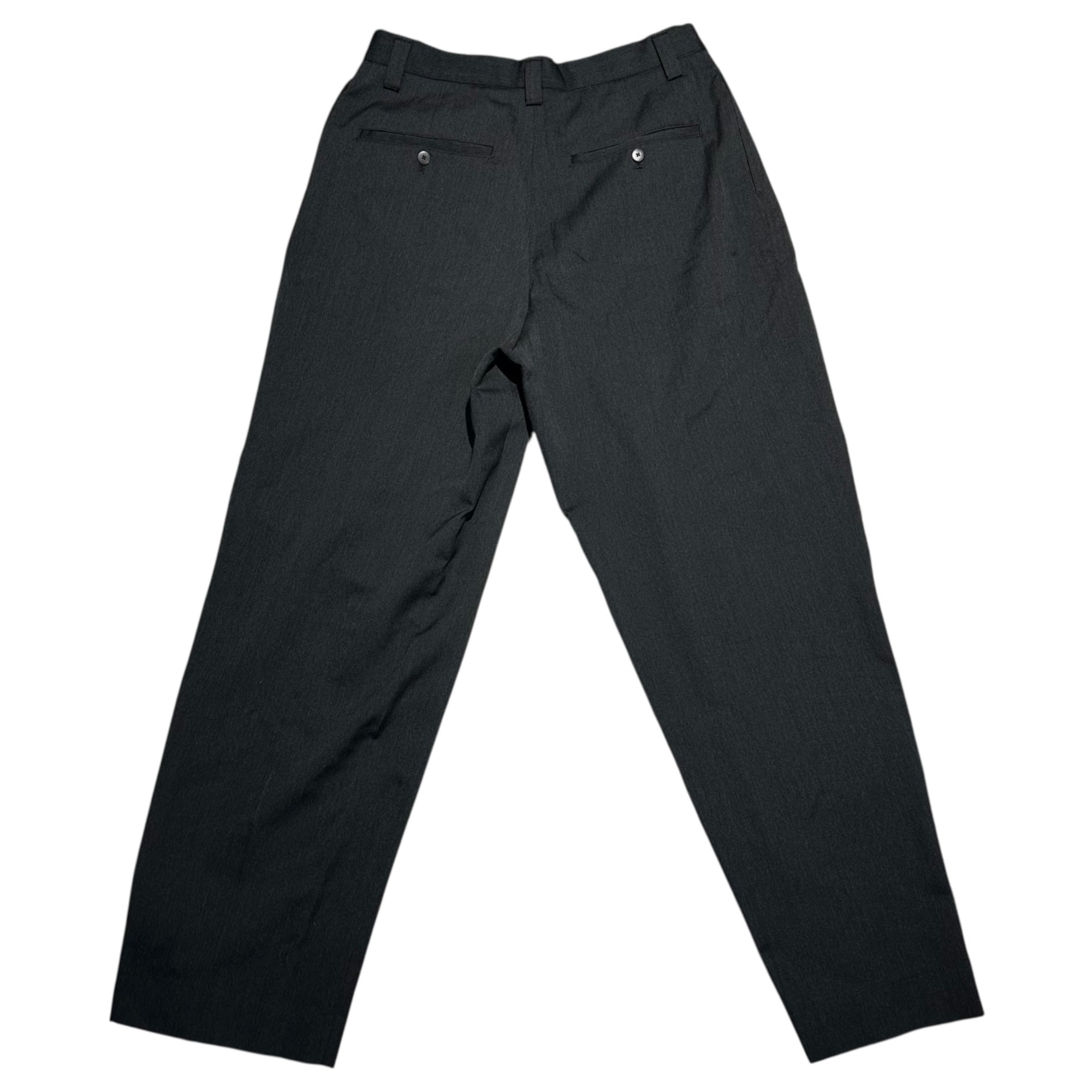 VISVIM(ビズビム/ヴィズヴィム) 24AW RUSSO PANTS/BLACK 1タック ワイド ストレート スラックス 0124205008017 3 グレー パンツ