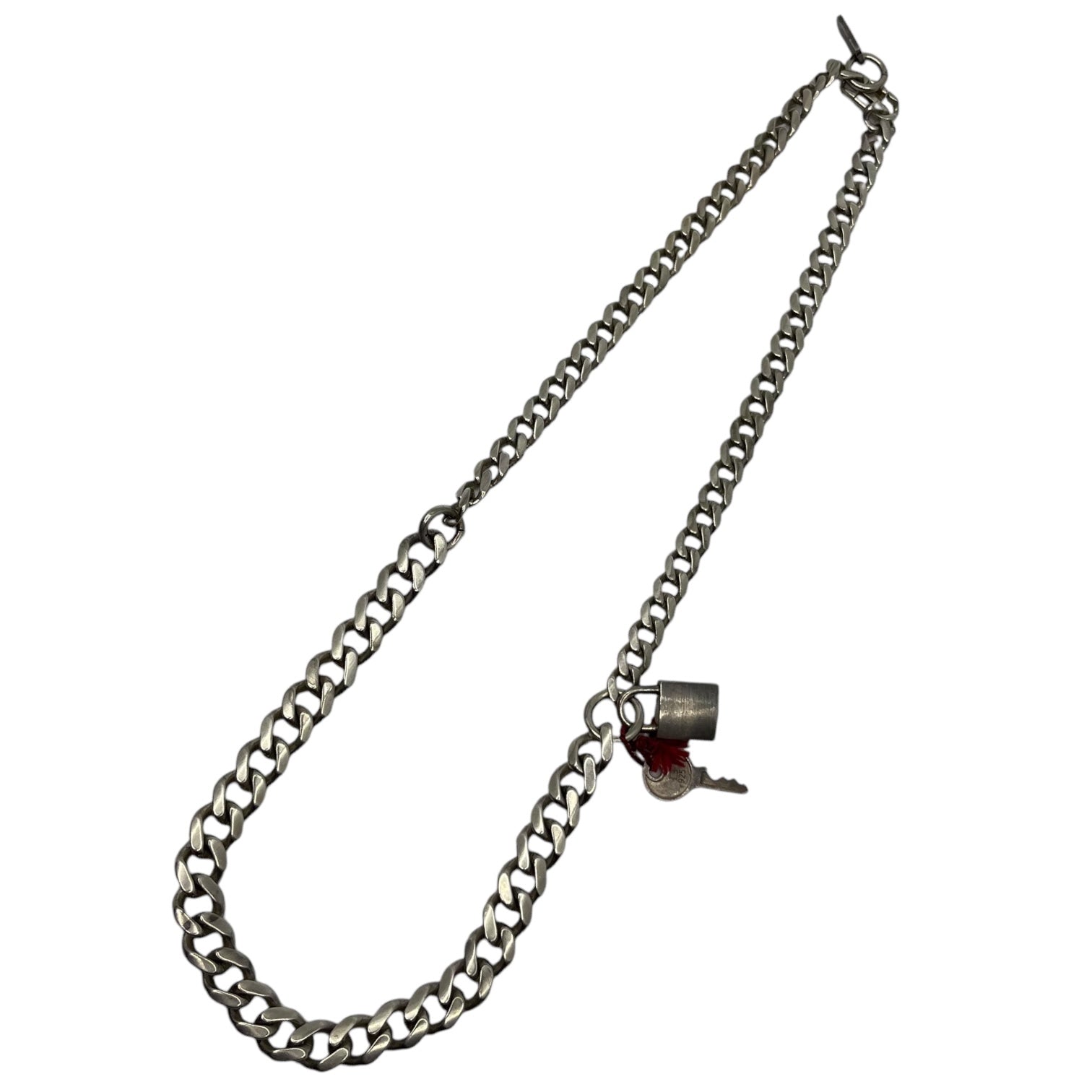 BABEL(バベル) 著名人着用 モデル 喜平 チェーン ネックレス 2連 BL1801010 & BL1801009 シルバー メンズ グラデーション 太め 幅太 真鍮 シルバー コーティング ロック バンド パンク