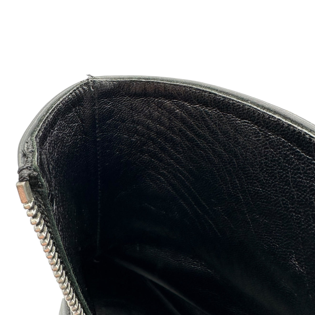CELINE(セリーヌ) 2019SS By Hedi Slimane Belin Buckle Leather Boots ベルリン 3連 ベルト レザー ブーツ 43 ブラック エディ期 ウエスタン