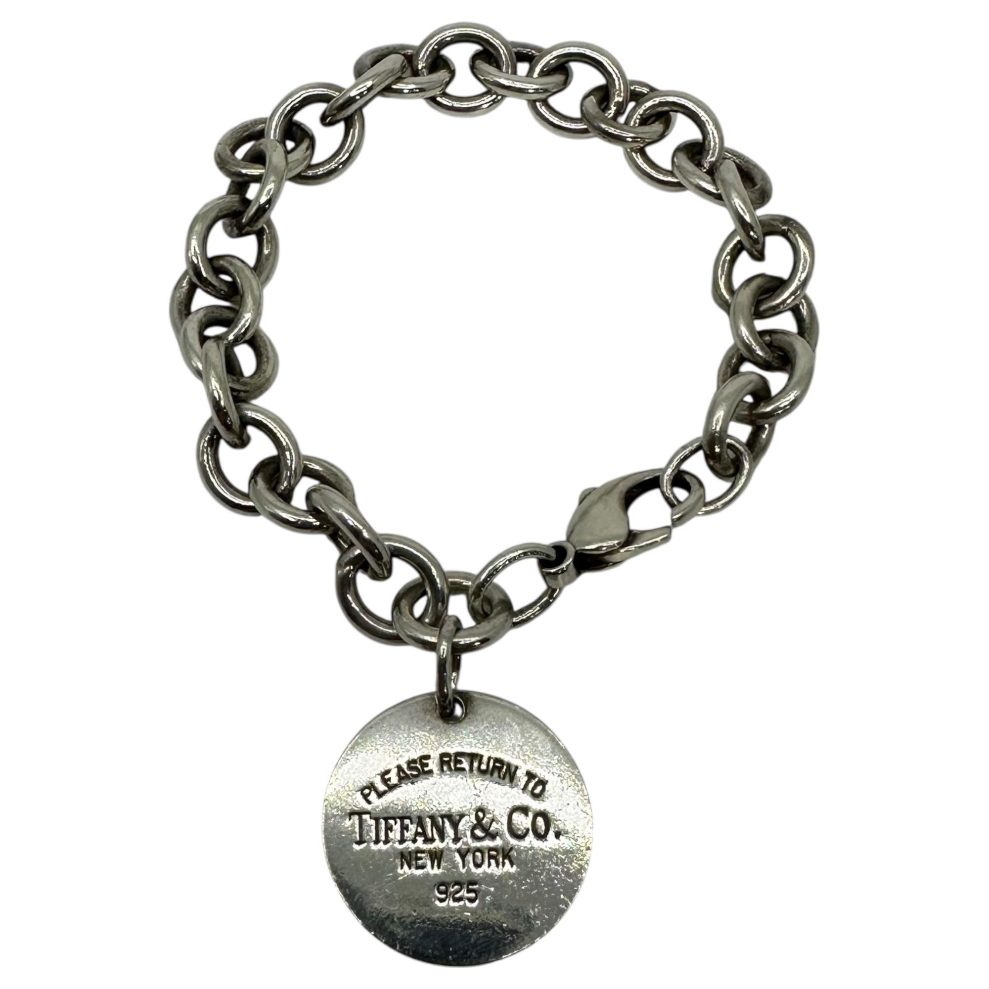 TIFFANY & CO.(ティファニー) Vintage Return to Round Tag Silver 