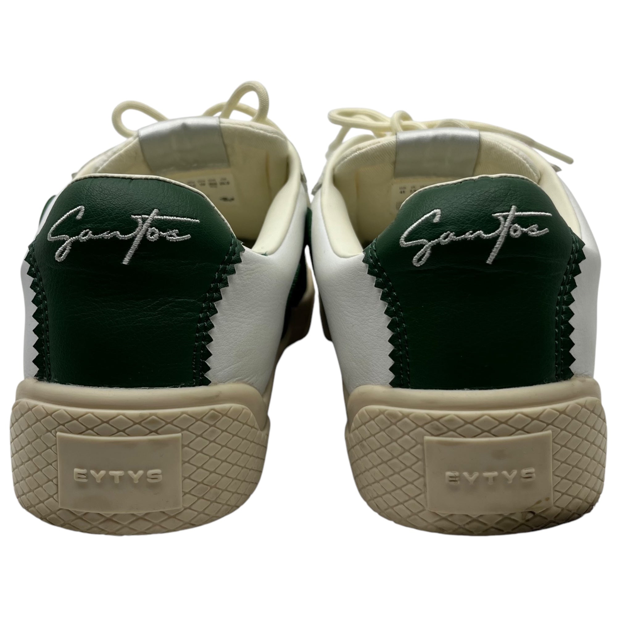EYTYS(エイティーズ) Santos サントス 1513908 41(26.9cm) ホワイト×グリーン LOW-TOP sneakers ロゴ ローカット スニーカー 箱付