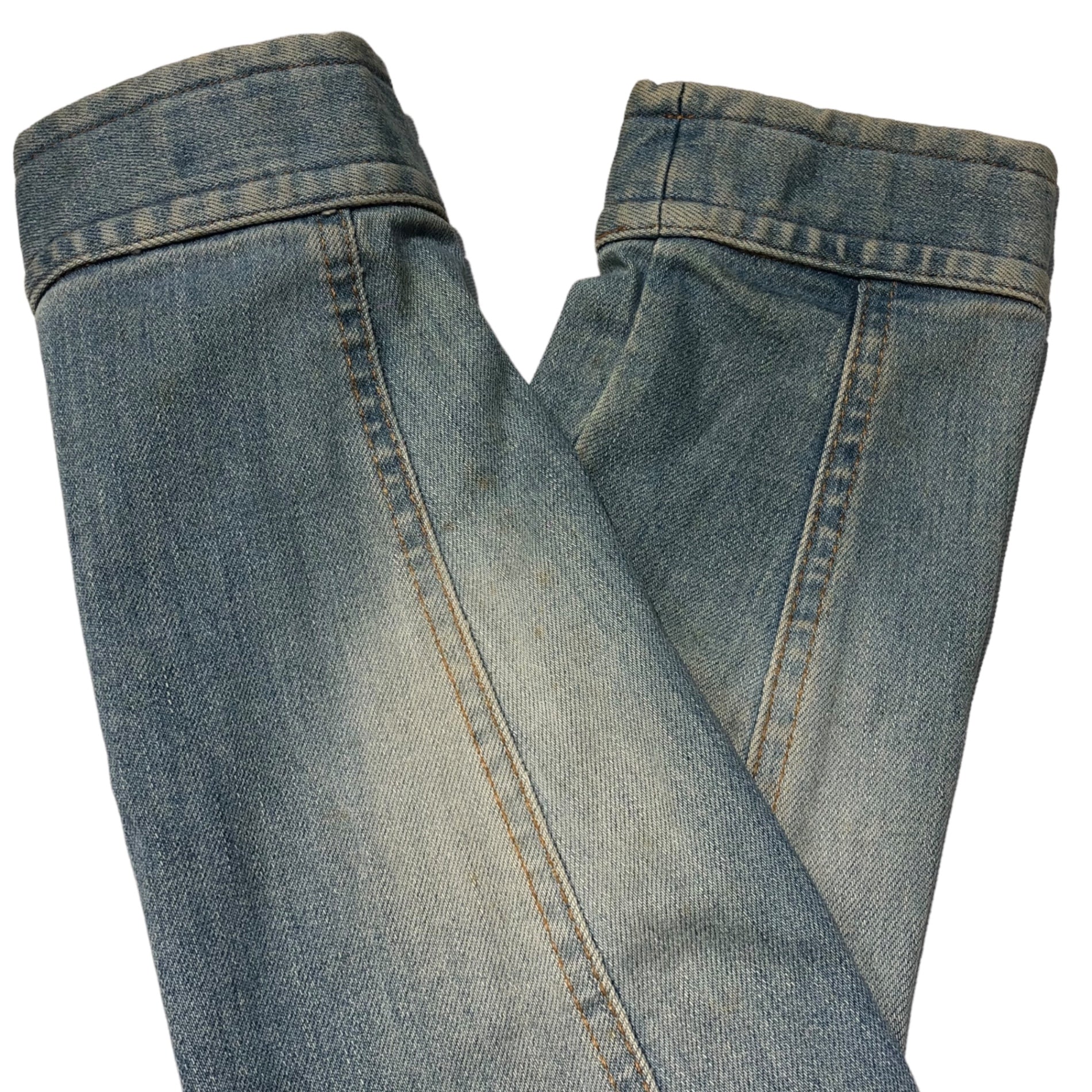 MOSCHINO JEANS(モスキーノジーンズ) 00's denim short length jacket デニム ショート丈 ジャケット 38(M程度) ライトインディゴ Y2K