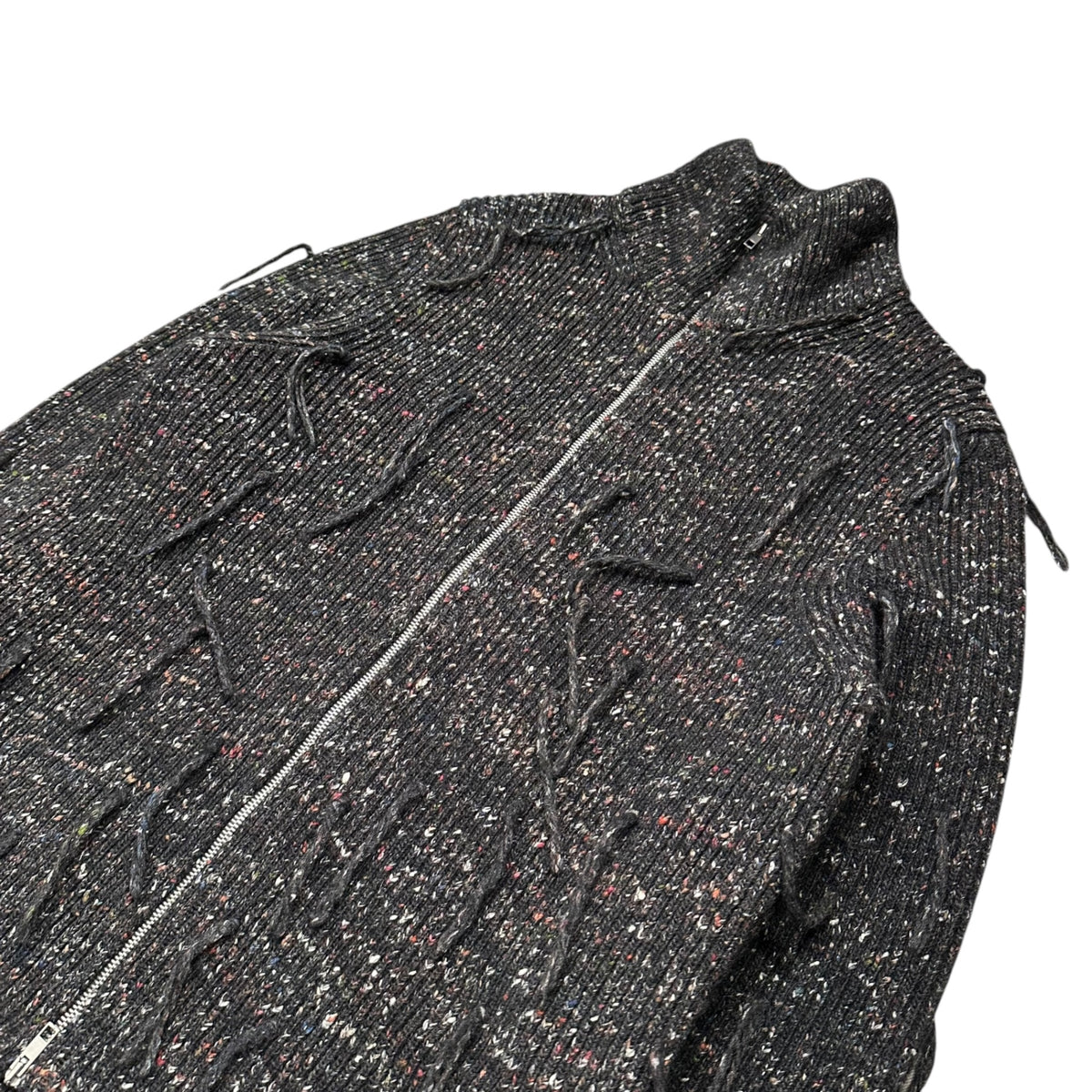 MAISON MARGIELA(メゾンマルジェラ) 17AW Drivers Knit - Frayed ドライバーズ ニット ほつれ加工 S30GP0211 M グレー