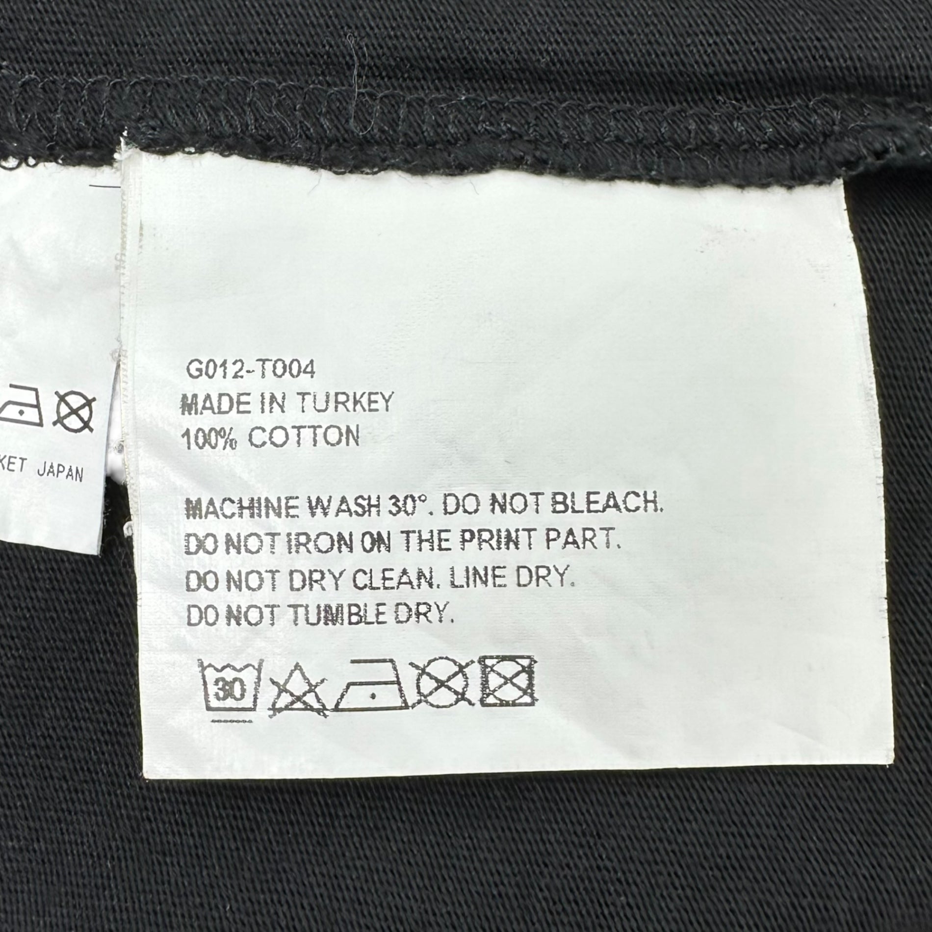 Gosha Rubchinskiy(ゴーシャラブチンスキー) 18SS DJ Oversize T-Shirt プリント Tシャツ 15097 L ブラック