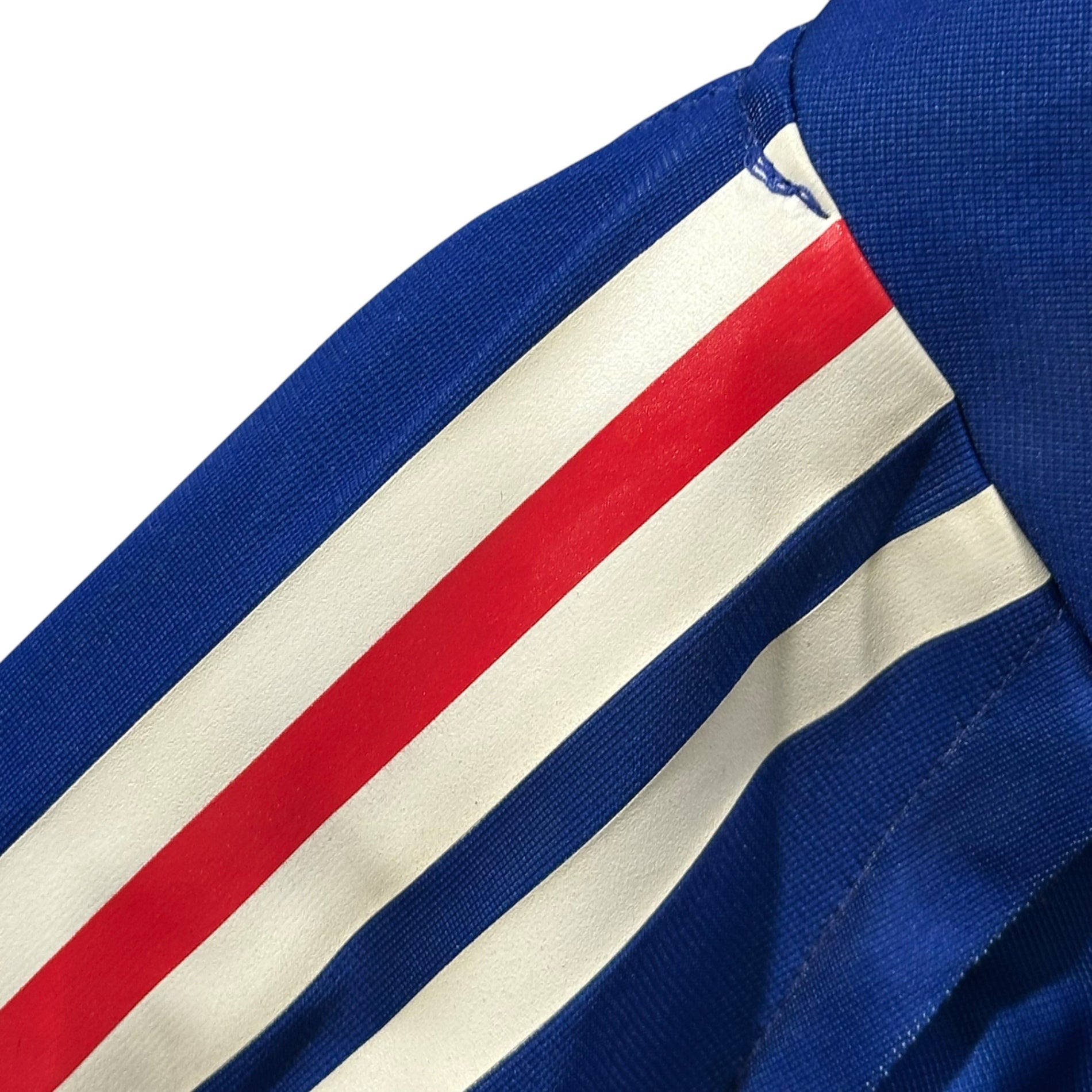 adidas(アディダス) UEFA EURO 2004 Portugal Tournament Model: France National Team Match Jersey ポルトガル大会 使用モデル フランス代表 ゲームシャツ TRI001 331730 2XO ブルー 2004-2005 ヴィンテージ