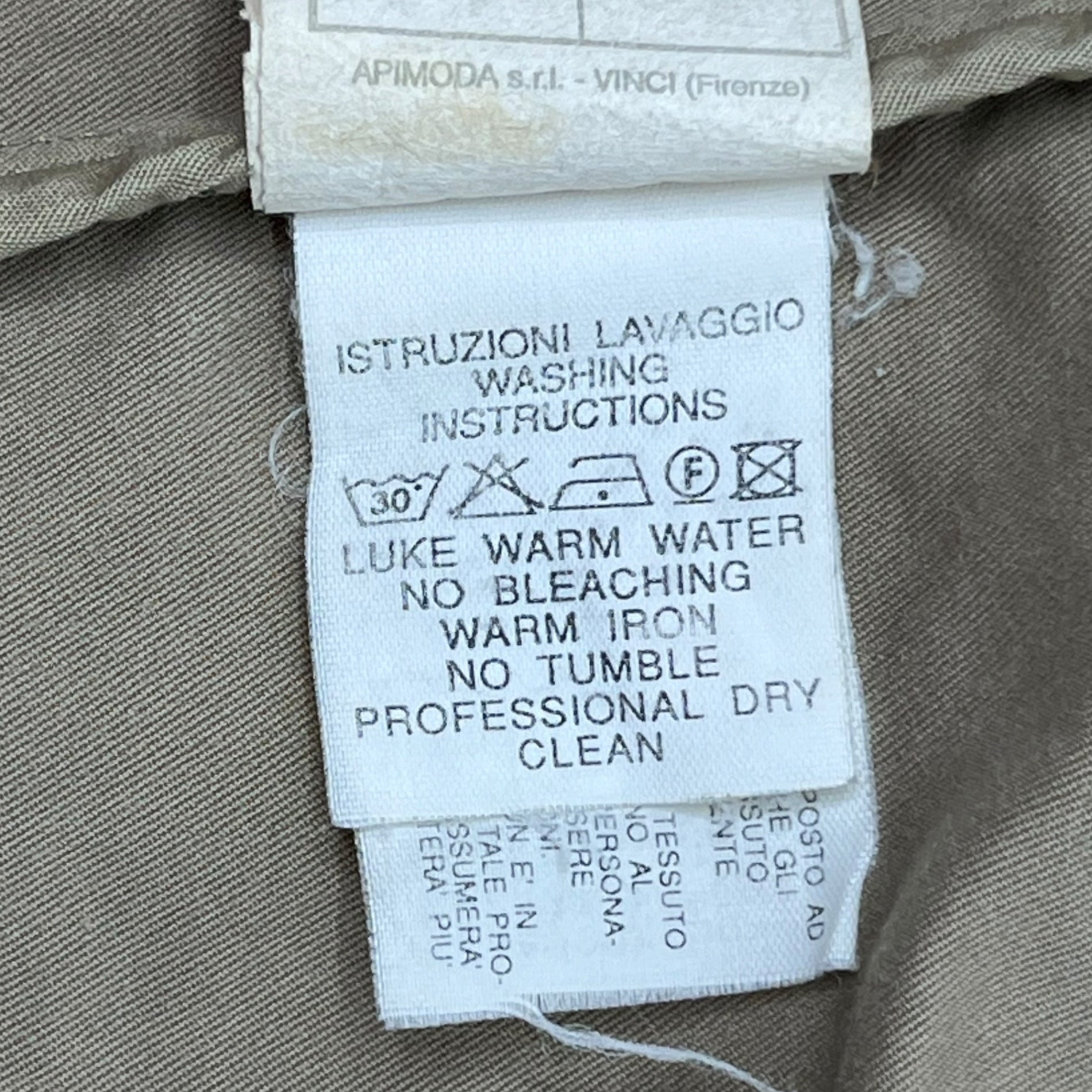 GIORGIO ARMANI(ジョルジオアルマーニ) 90's Archive 2 pocket blouson アーカイブ 2ポケット ブルゾン 52(XL程度) ベージュ 90年代 ヴィンテージ ジャケット