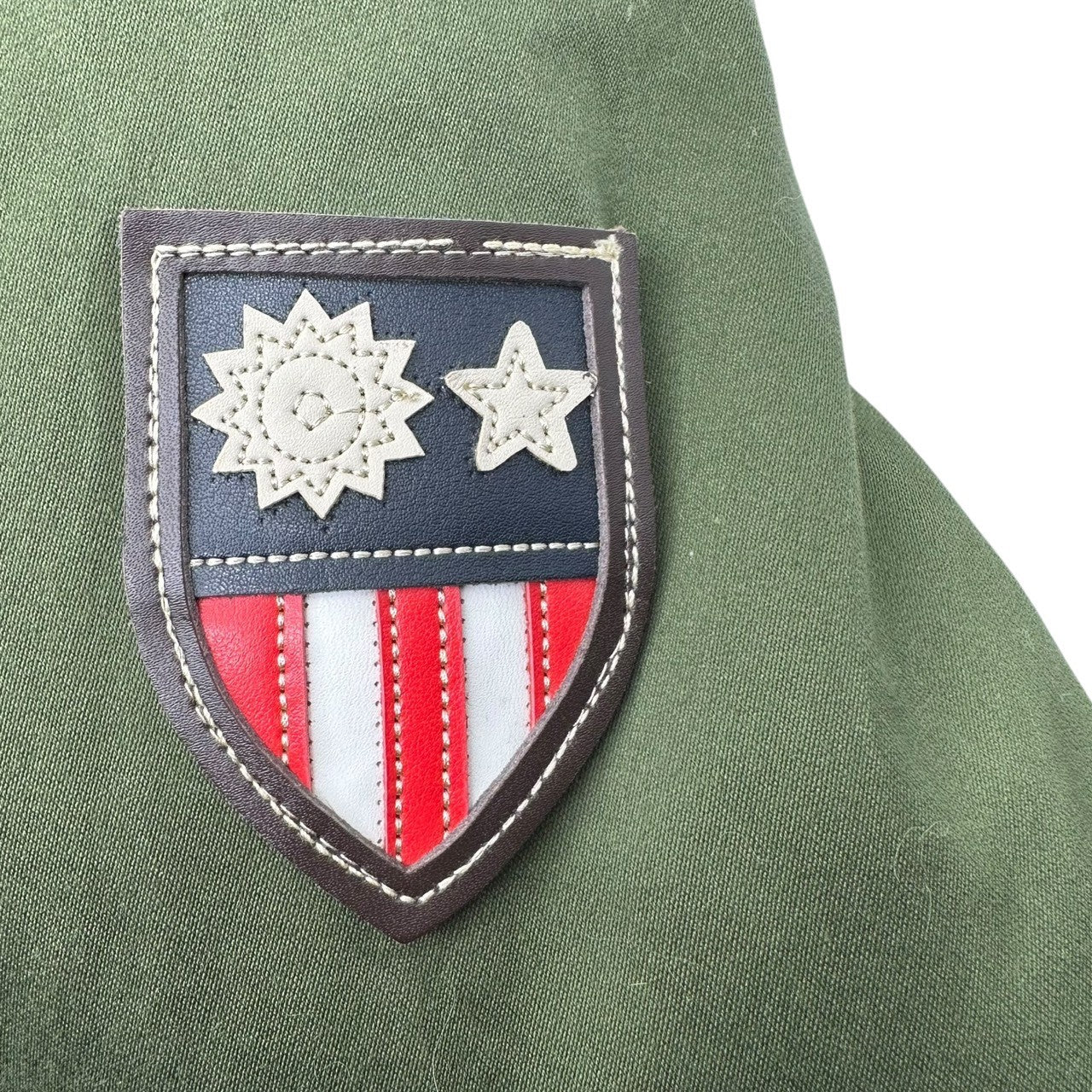 SESSLER MFG(セスラー) TYPE B-10 FLIGHT JACKET フライト ジャケット 8300-470716 42(L程度) オリーブ ミリタリー ボア ワッペン