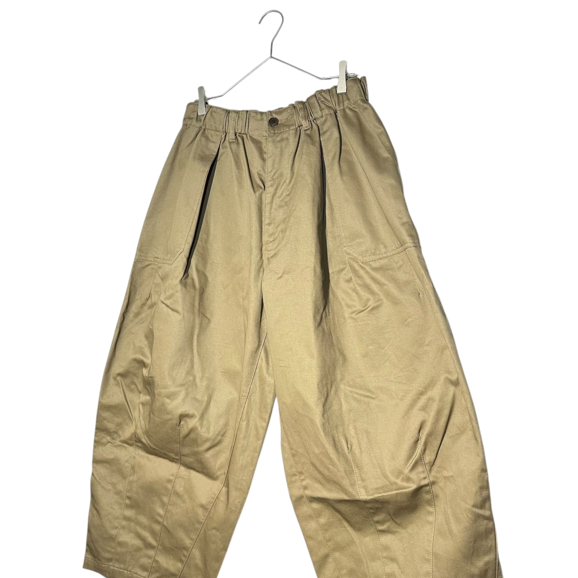 is-ness(イズネス) 24SS BALLOON BAKER PANTS バルーン ベイカー パンツ 1006SSBALOONPT01 46(M) ベージュ 定番人気アイテム