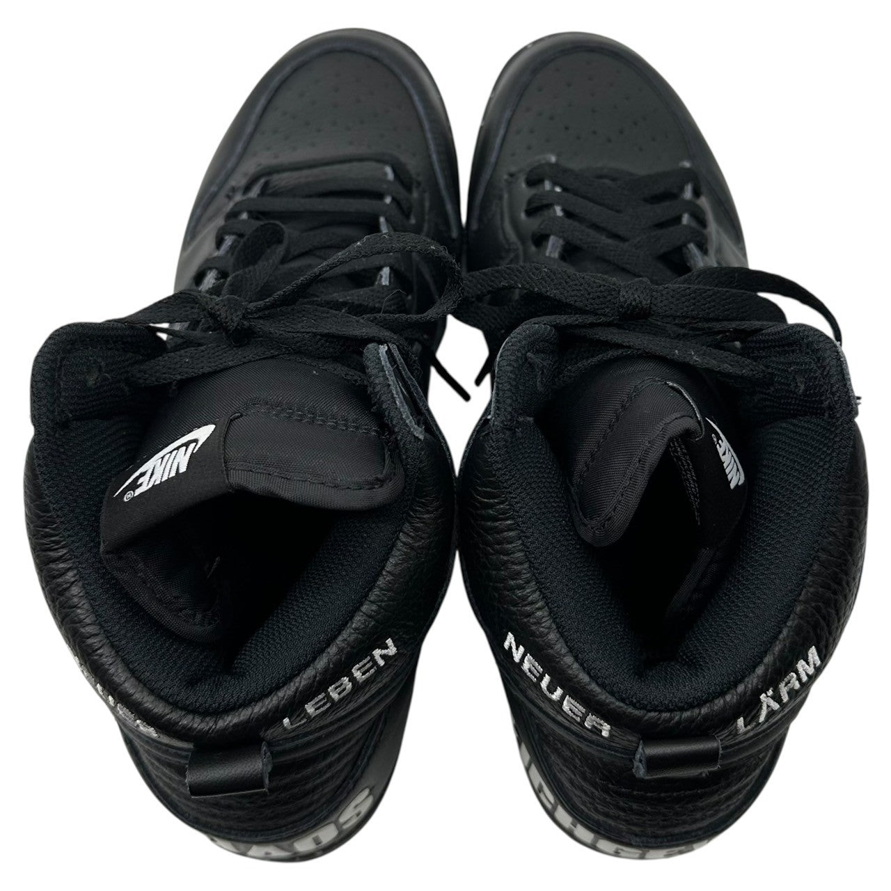 NIKE × UNDERCOVER(ナイキ × アンダーカバー) Dunk High Chaos "Black" Sneakers ダンク ハイ カオス ブラック スニーカー DQ4121-001 28cm ブラック