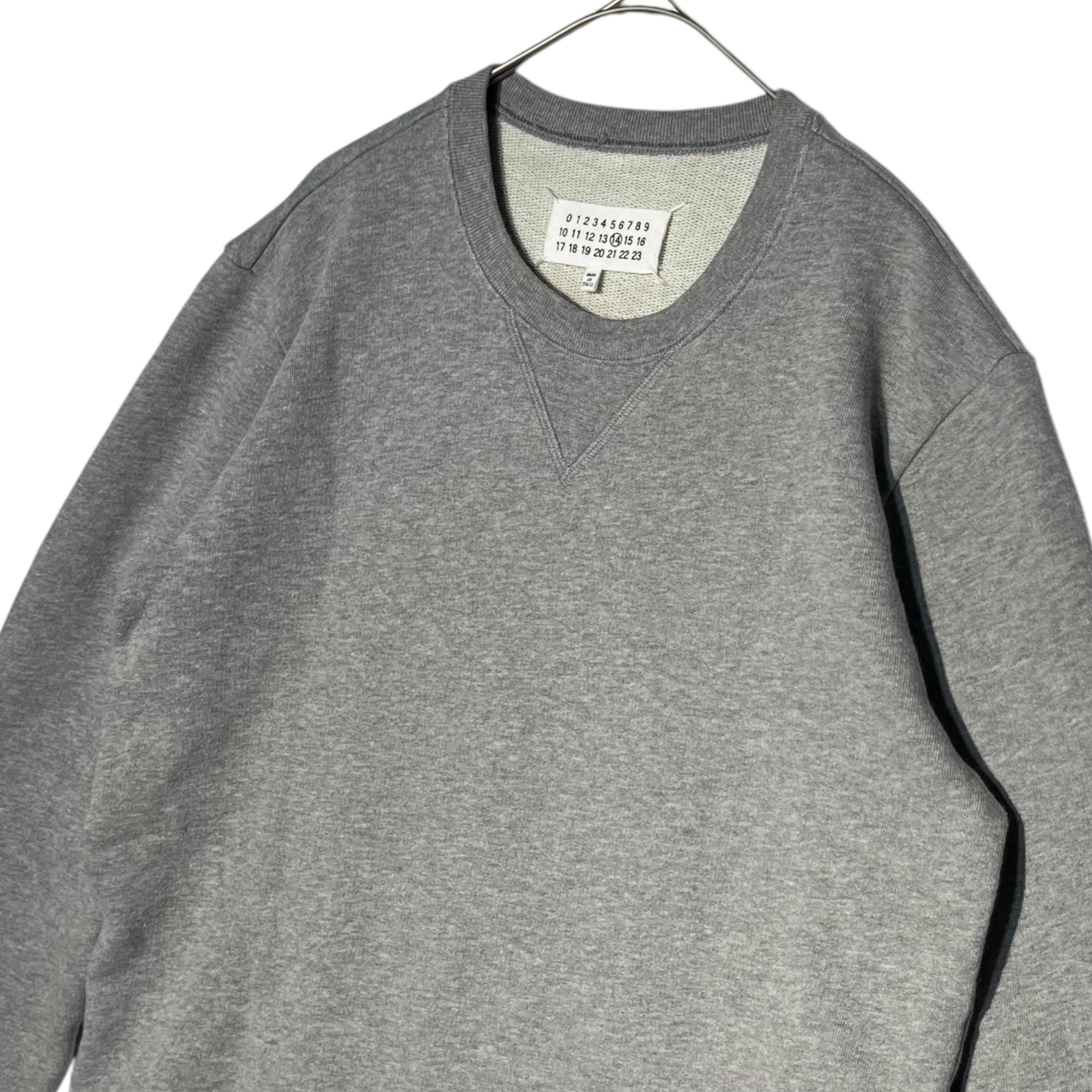 MAISON MARGIELA(メゾンマルジェラ) 16SS elbow patch sweatshirts エルボーパッチ スウェット S30GU0032 44 グレー