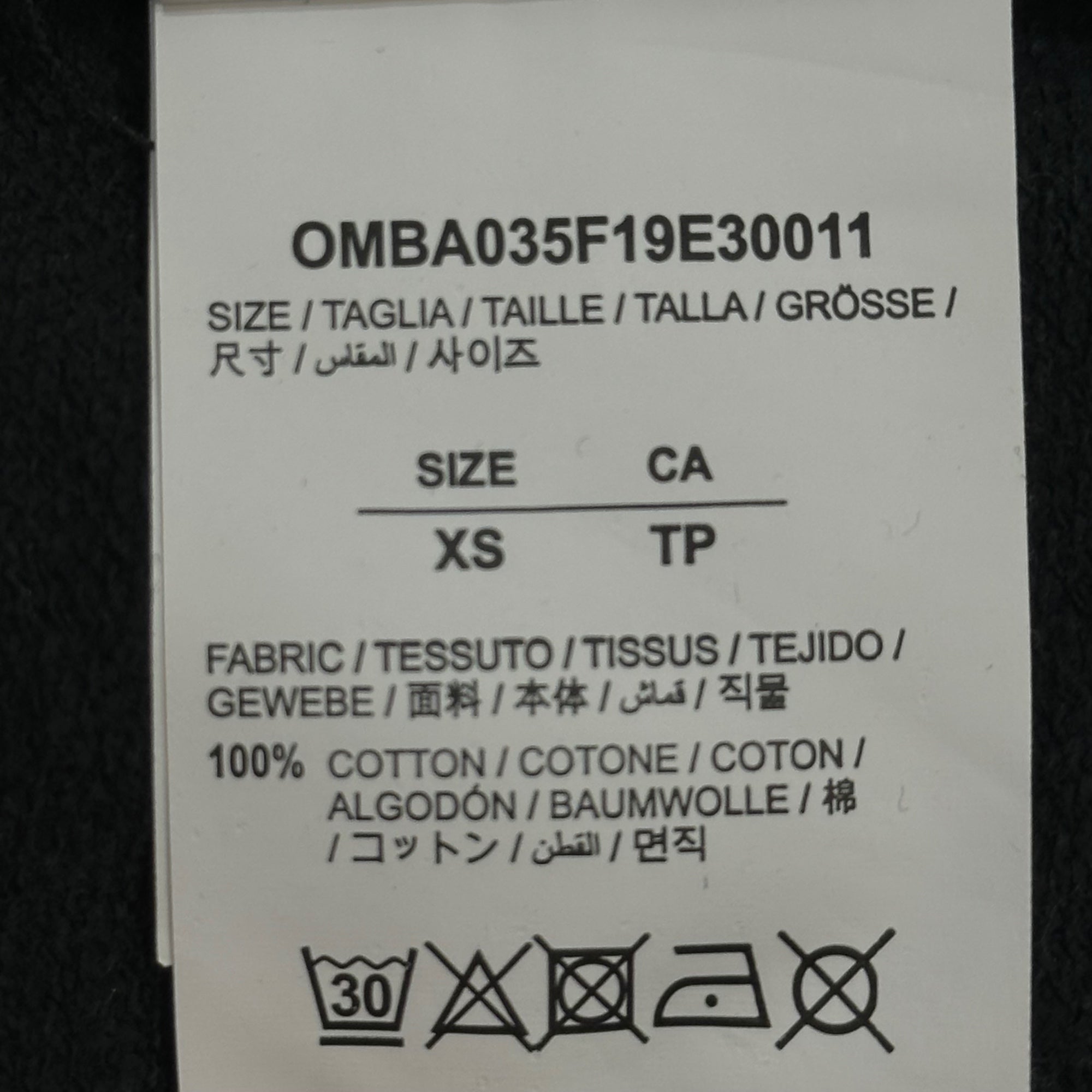 Off-White(オフホワイト) 19AW ABSTRACT ARROWS アブストラクト アロー クルーネック スウェット OMBA035F19E30011 XS グレー