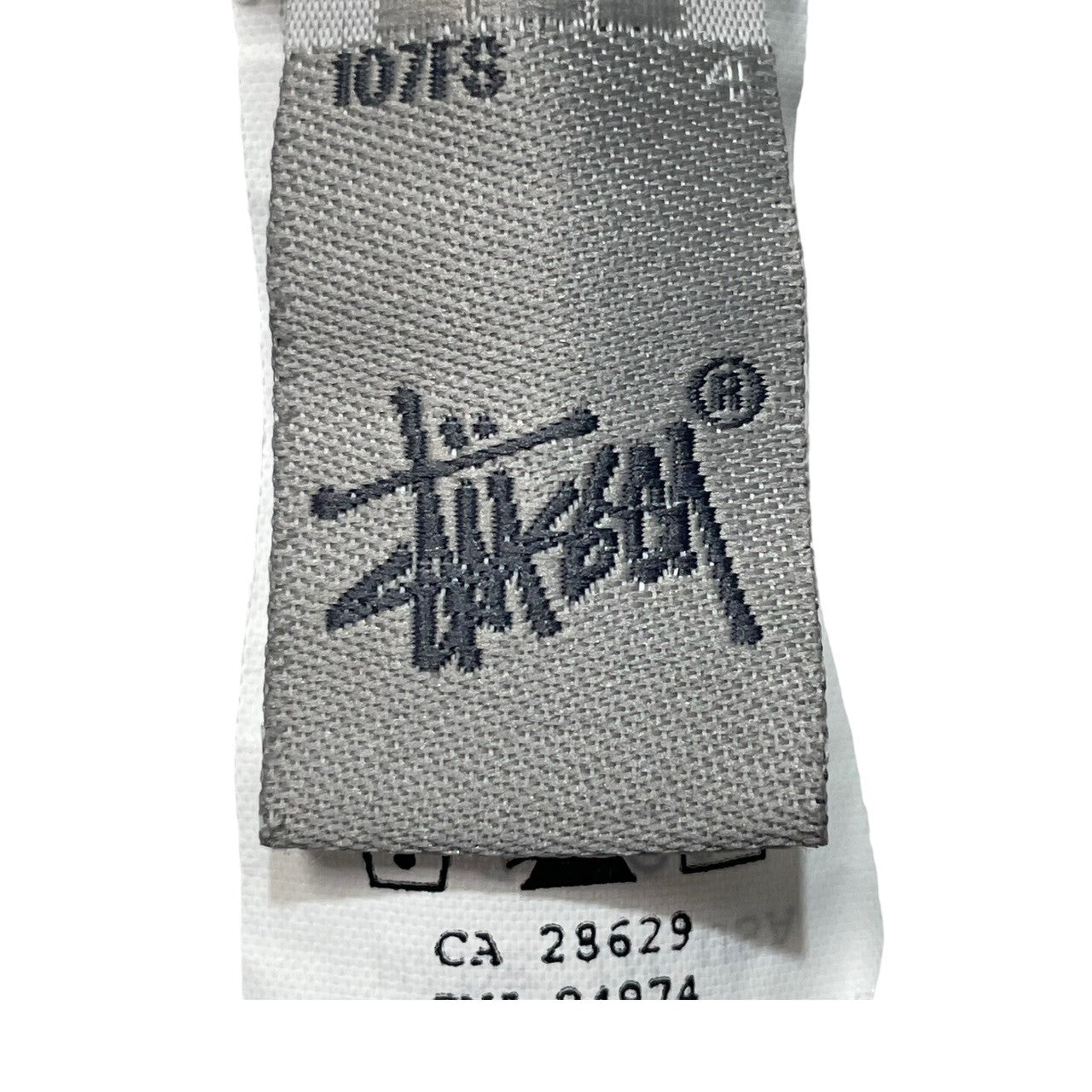 STUSSY(ステューシー) 00's skull logo 長袖 カットソー ロンT SIZE L ホワイト×オフホワイト OLD STUSSY