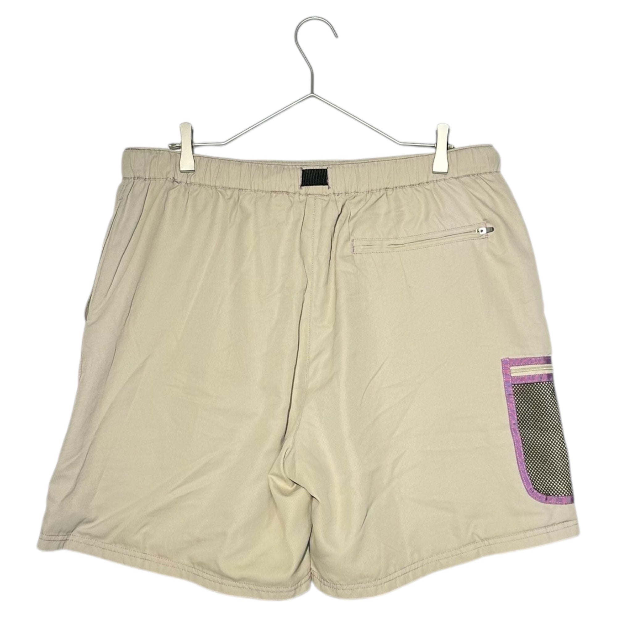 HUF(ハフ) Mesh Pocket Swim Shorts Half Pants メッシュ ポケット スイム ショーツ ハーフパンツ M ベージュ