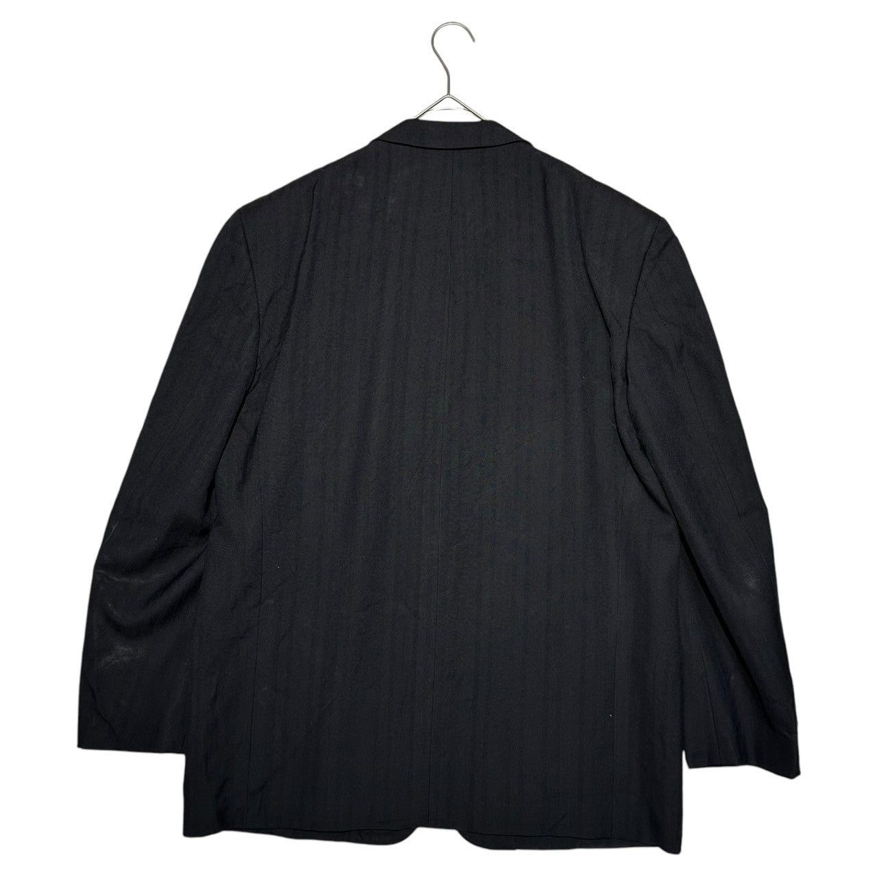 COMME des GARCONS HOMME DEUX(コムデギャルソンオムドゥ) 90's VINTAGE SET UP ヴィンテージ セットアップ スーツ DJ-25037 L ネイビー AD1992 90年代 テーラード ジャケット スラックス パンツ ウール ストライプ スラックス