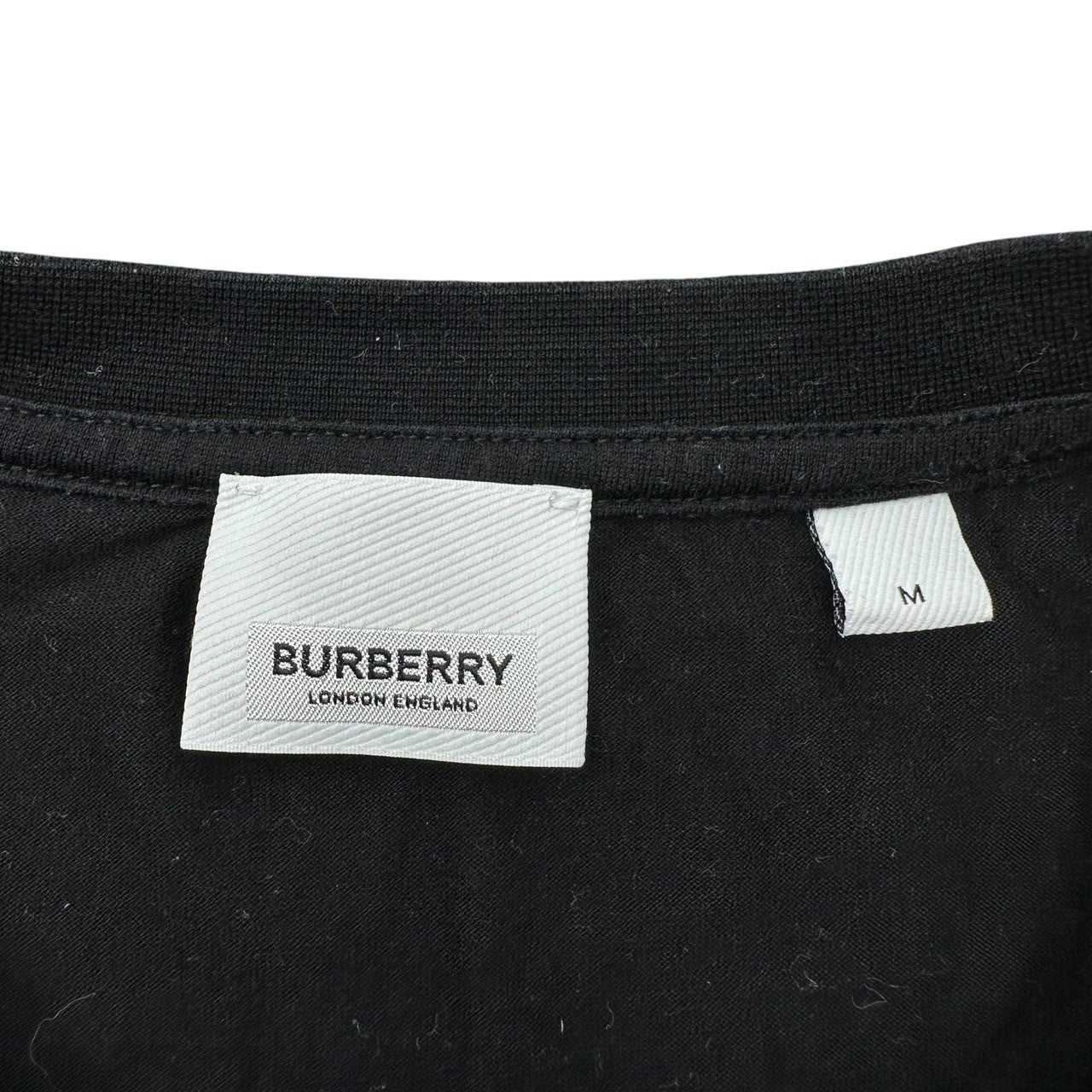 BURBERRY(バーバリー) 20SS HARLFORD T ホースフェリー プリント オーバーサイズ ロゴ Tシャツ 8040694 M ブラック