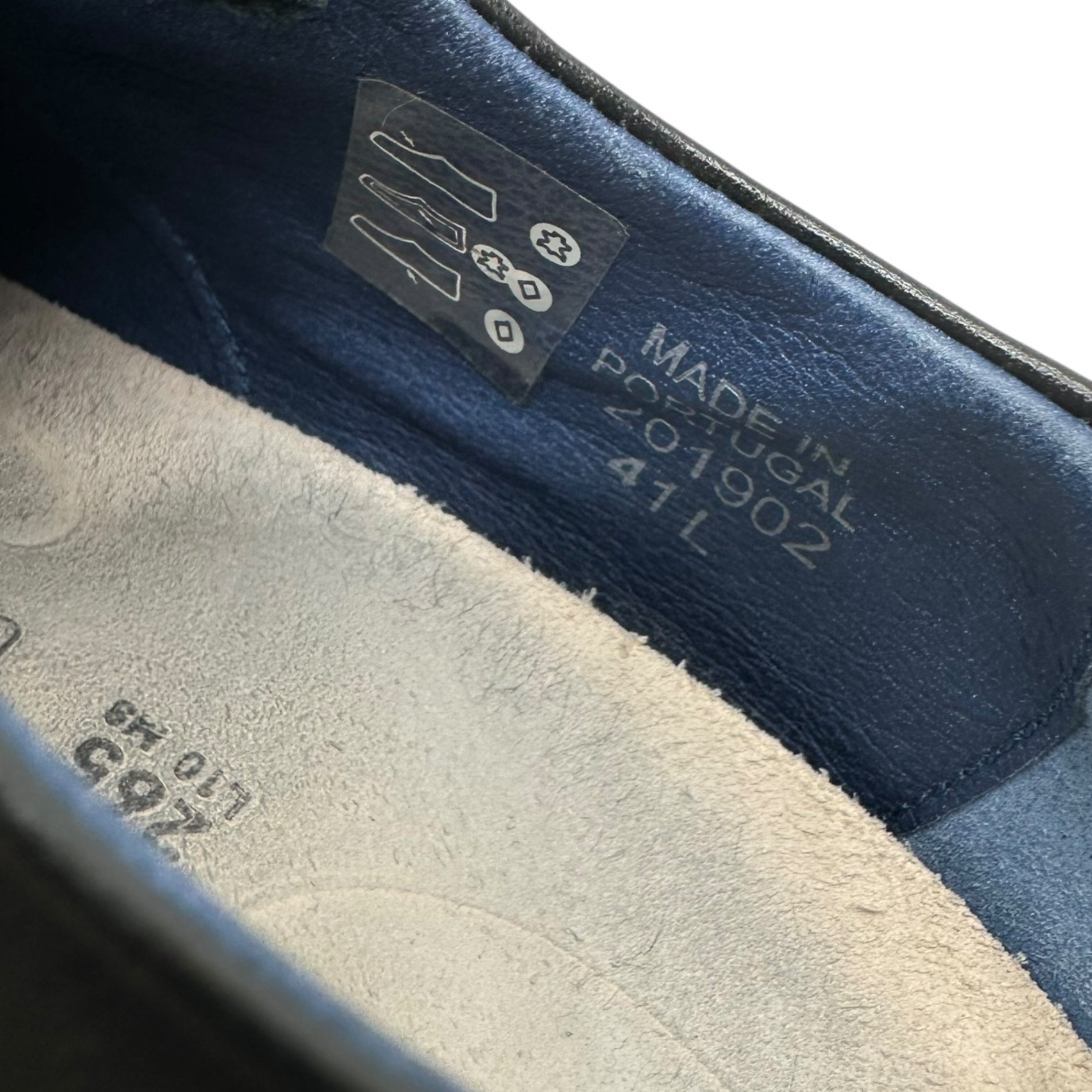 BIRKENSTOCK(ビルケンシュトック) JAREN ジャレン レザー シューズ 1011597 26.5cm ブラック プレーントゥ 革靴
