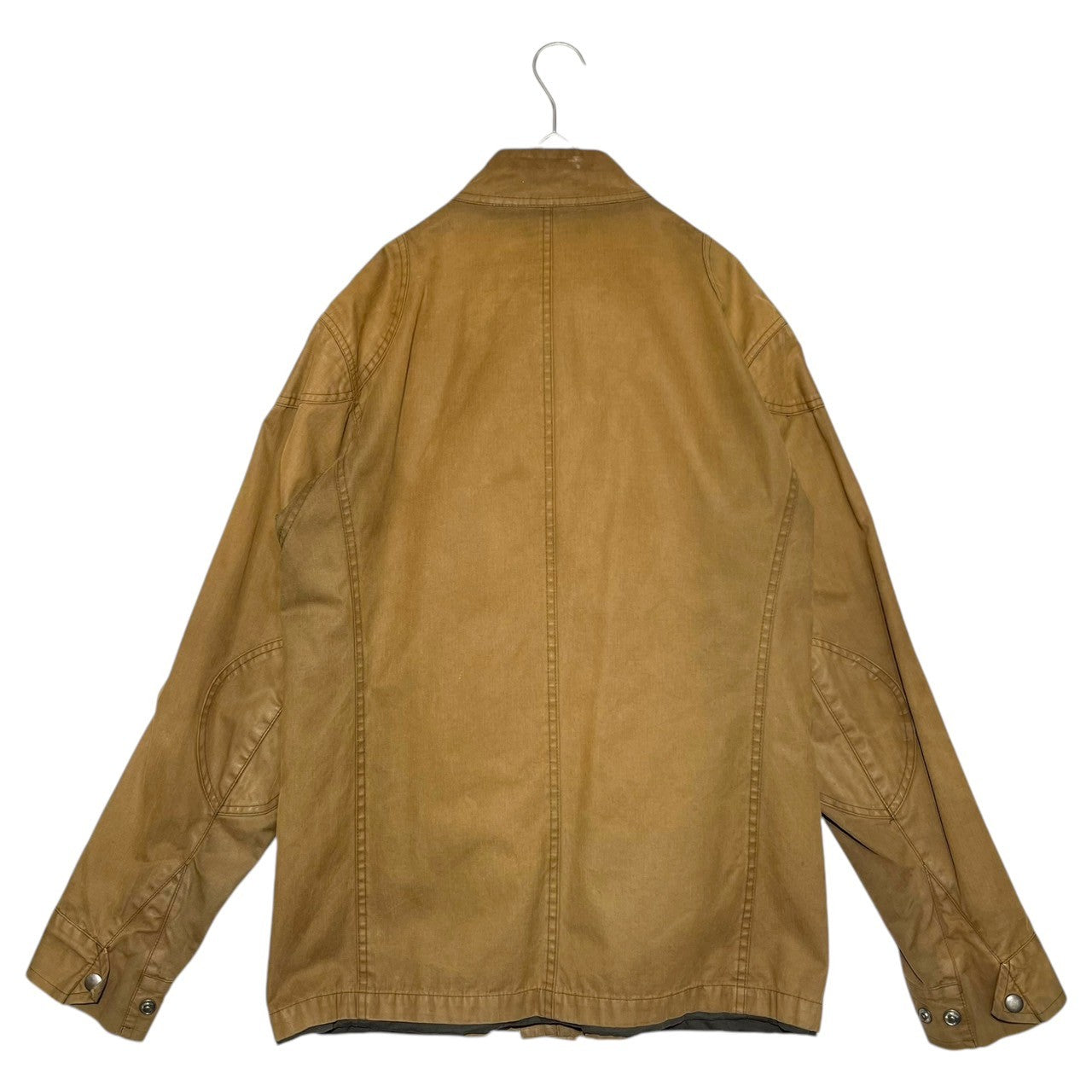 【SALE対象外】Maison Martin Margiela(メゾン マルタンマルジェラ) 01AW ⑩ M-65 oiled military jacket オイルド ミリタリー ジャケット 50(L程度) ブラウン ビニールタグ 本人期 初期 KOKONOE
