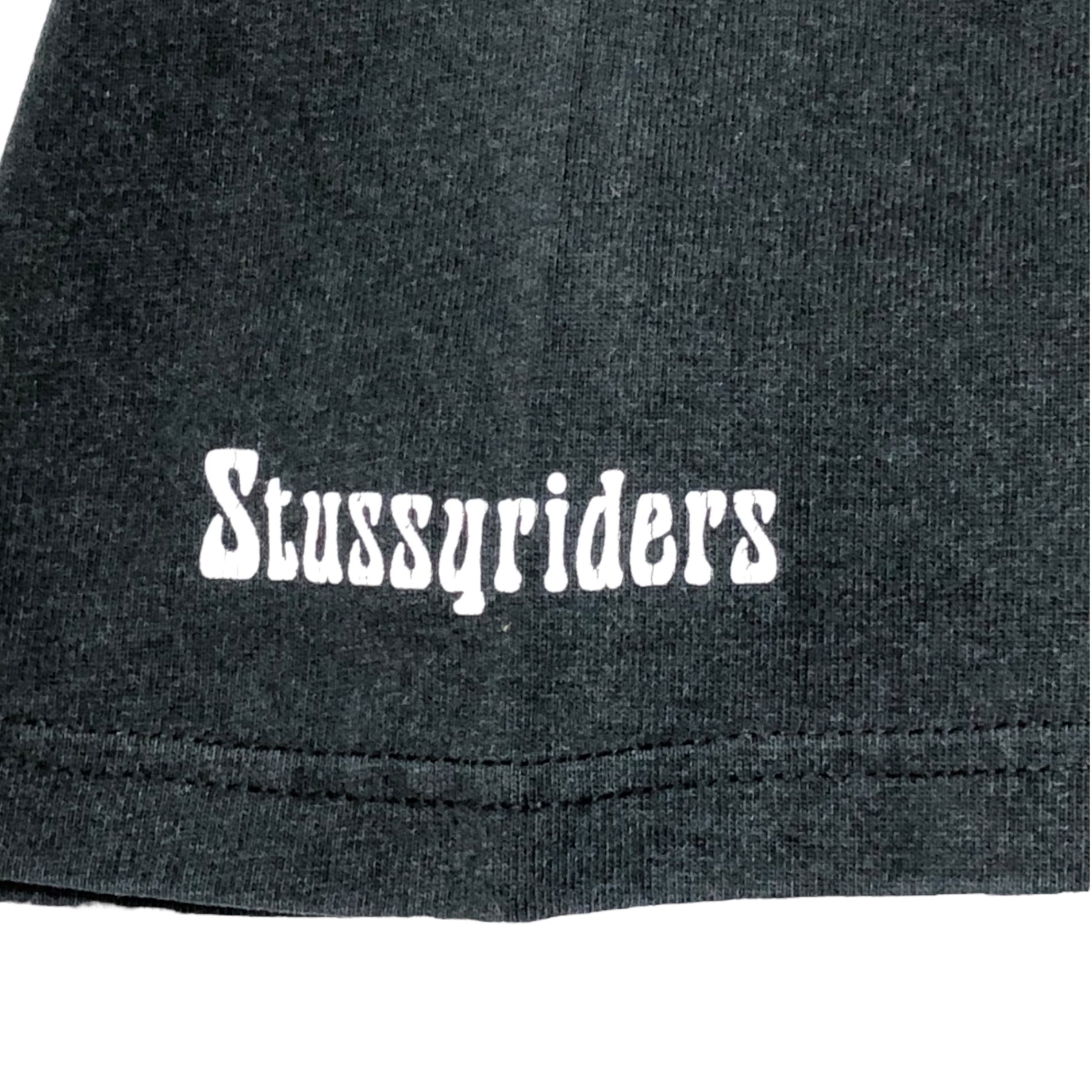 STUSSY(ステューシー) 00's CUSTOMADE back skull Tシャツ バックスカル SIZE FREE ブラック OLD STUSSY