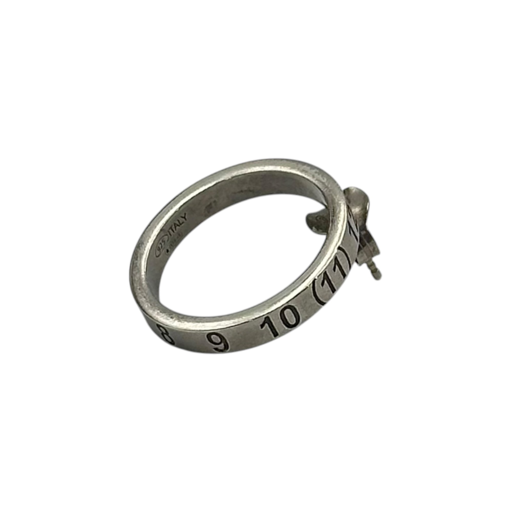 MAISON MARGIELA(メゾンマルジェラ) Hoop earrings フープ ピアス シルバー