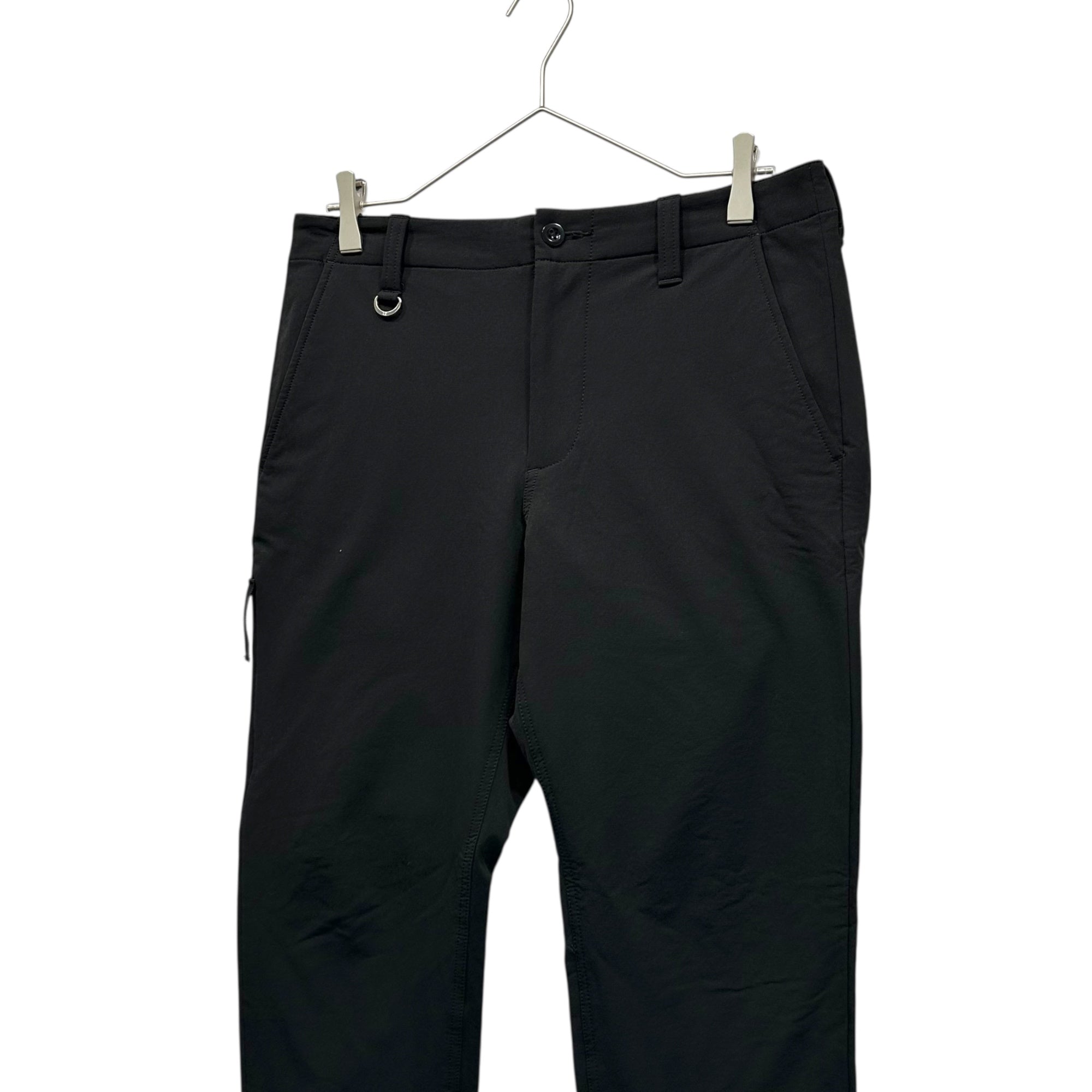uniform experiment(ユニフォームエクスペリメント) 4WAY STRETCH SIDE POCKET TAPERED PANTS ストレッチ サイドポケット テーパード パンツ UE-192029 1(S程度) ブラック