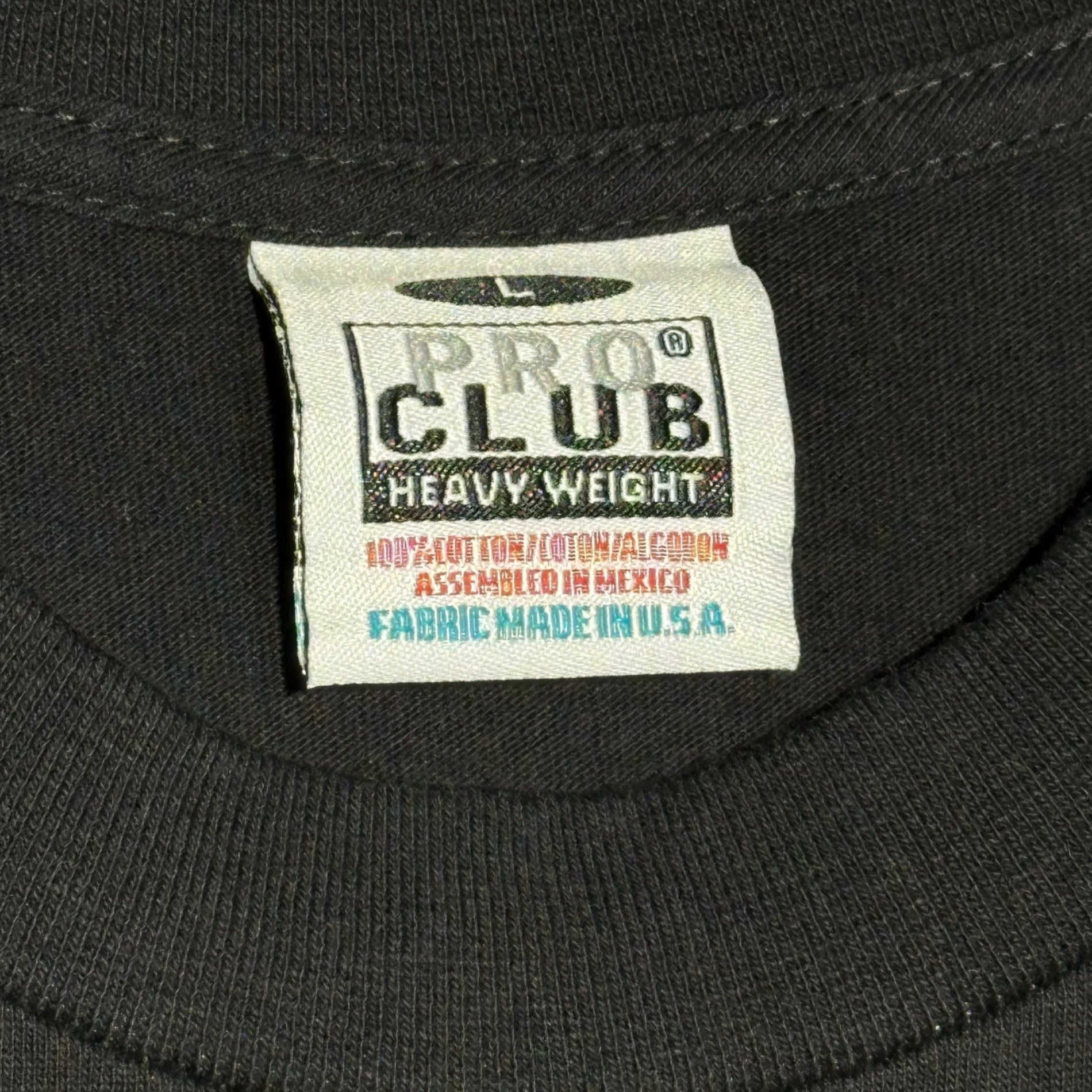 TENDERLOIN(テンダーロイン) ON TEE オールドニック ボルネオスカル Tシャツ L ブラック×レッド PRO CLUB