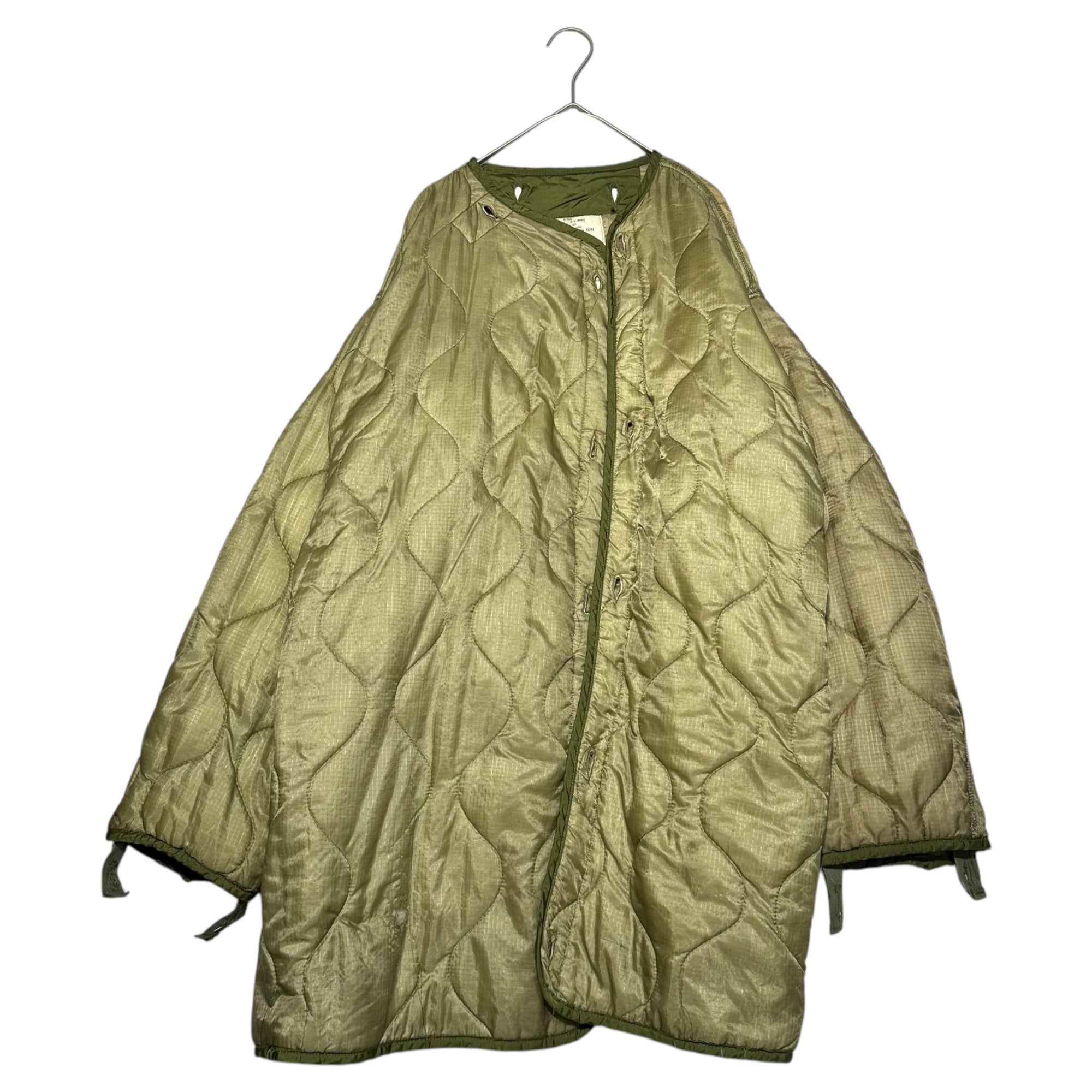 US ARMY(アメリカ軍) 50's Vintage Fishtail Mod Coat Field Parka 50年代 ヴィンテージ フィッシュ テール モッズ コート フィールド パーカー 55-P-4982-10 L セージグリーン ライナー、ファーフード後付け 本体50年代
