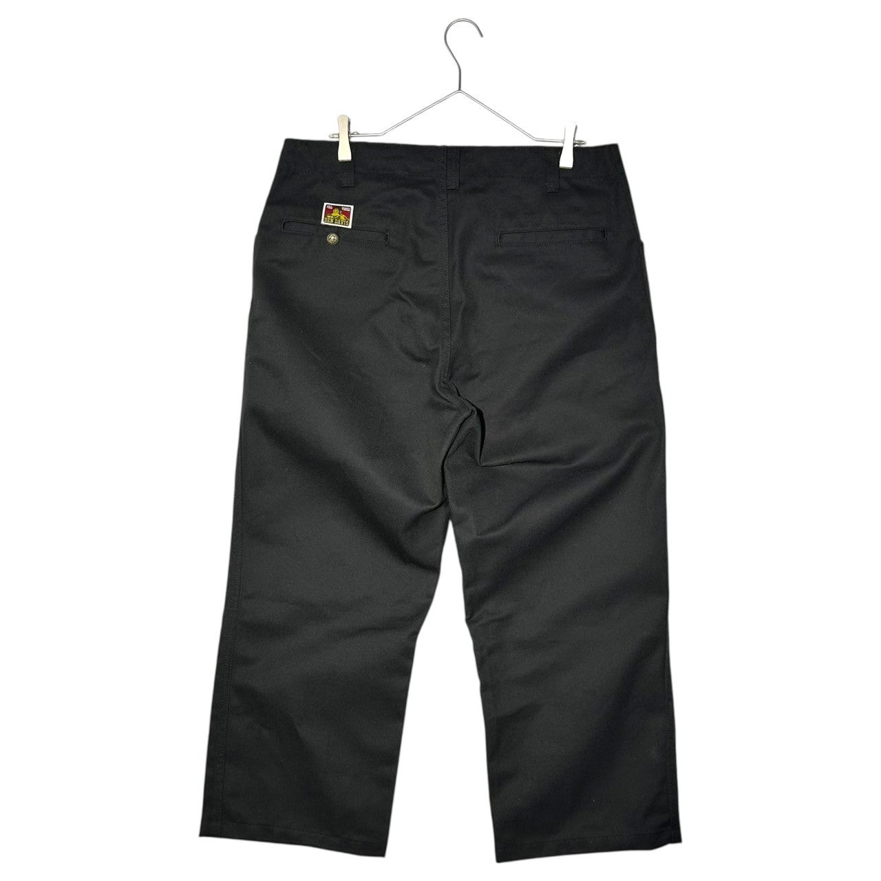 BEN DAVIS(ベンデイビス) 90's USA made THE ORIGINAL BENS PANTS ワーク パンツ 694 W36 ブラック 90年代 ヴィンテージ 古着