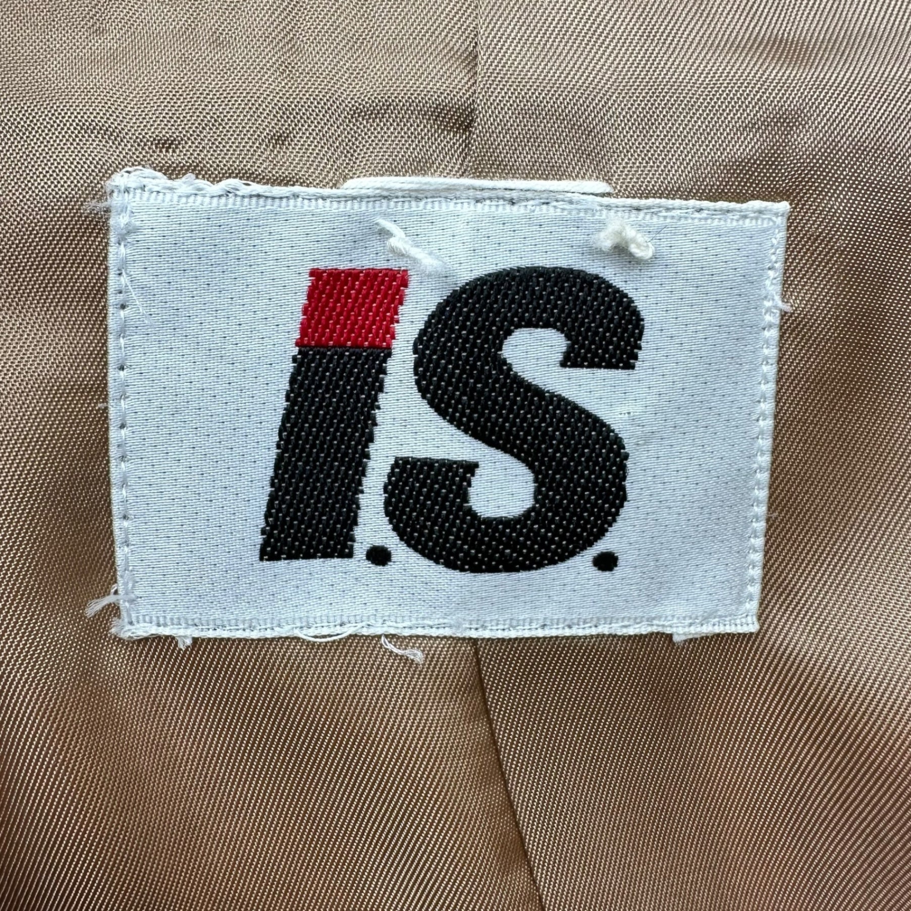 i.s. ISSEY MIYAKE(アイエス イッセイミヤケ) 91's Archive Wool Tweed Walnut Button Jacket 1991年 アーカイブ ウール ツイード クルミボタン ジャケット 90年代 IS14-FD027 M(メンズXS程度) ブラウン 稀少品