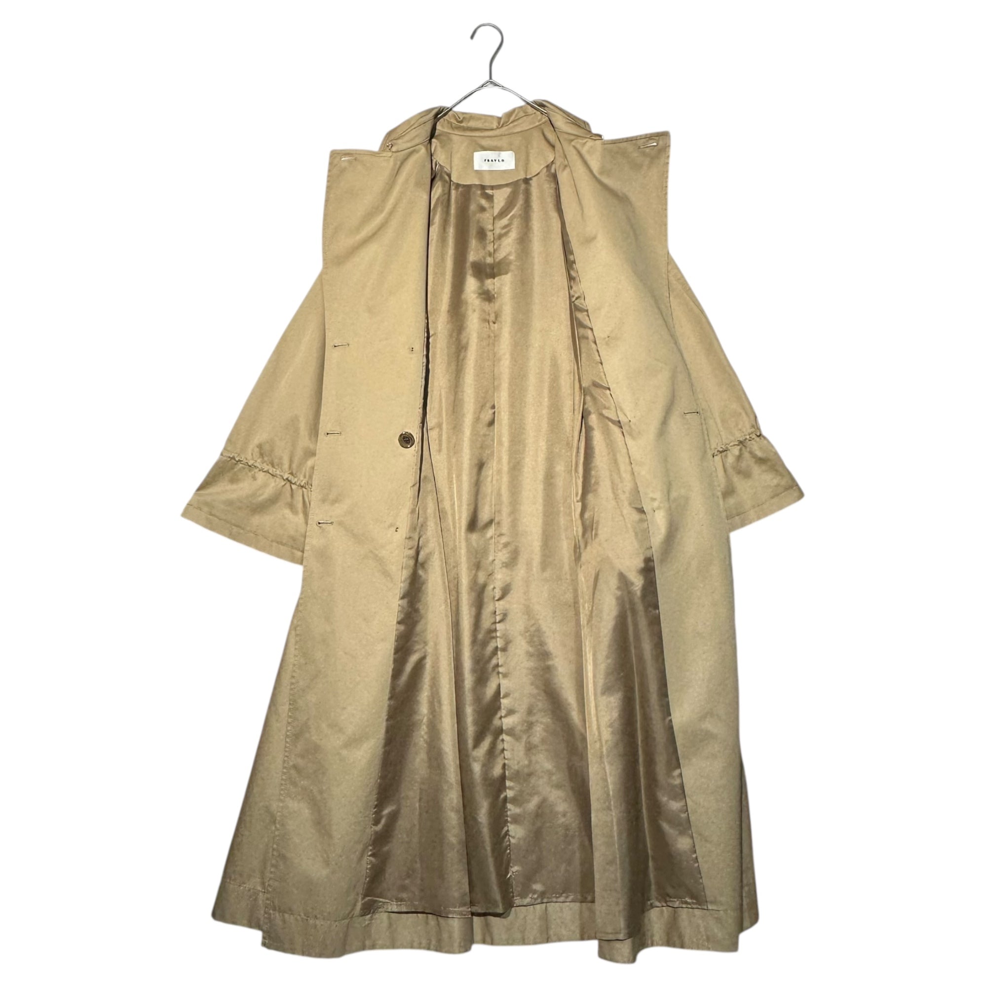 FRAY I.D(フレイアイディー) Dolman Trench Coat ドルマン トレンチ コート FWFC184501 0 ベージュ ロング ベルト