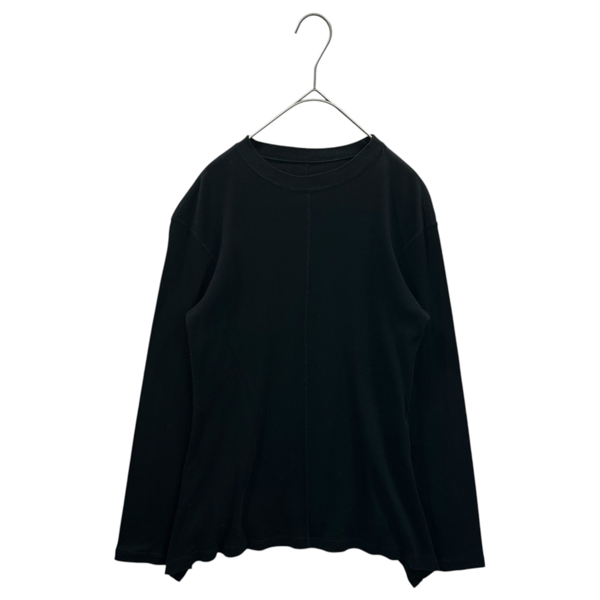 YOHJI YAMAMOTO(ヨウジヤマモト) Old Basic L/S T-Shirt オールド ベーシック 長袖 カットソー 1243 3(L程度) ブラック