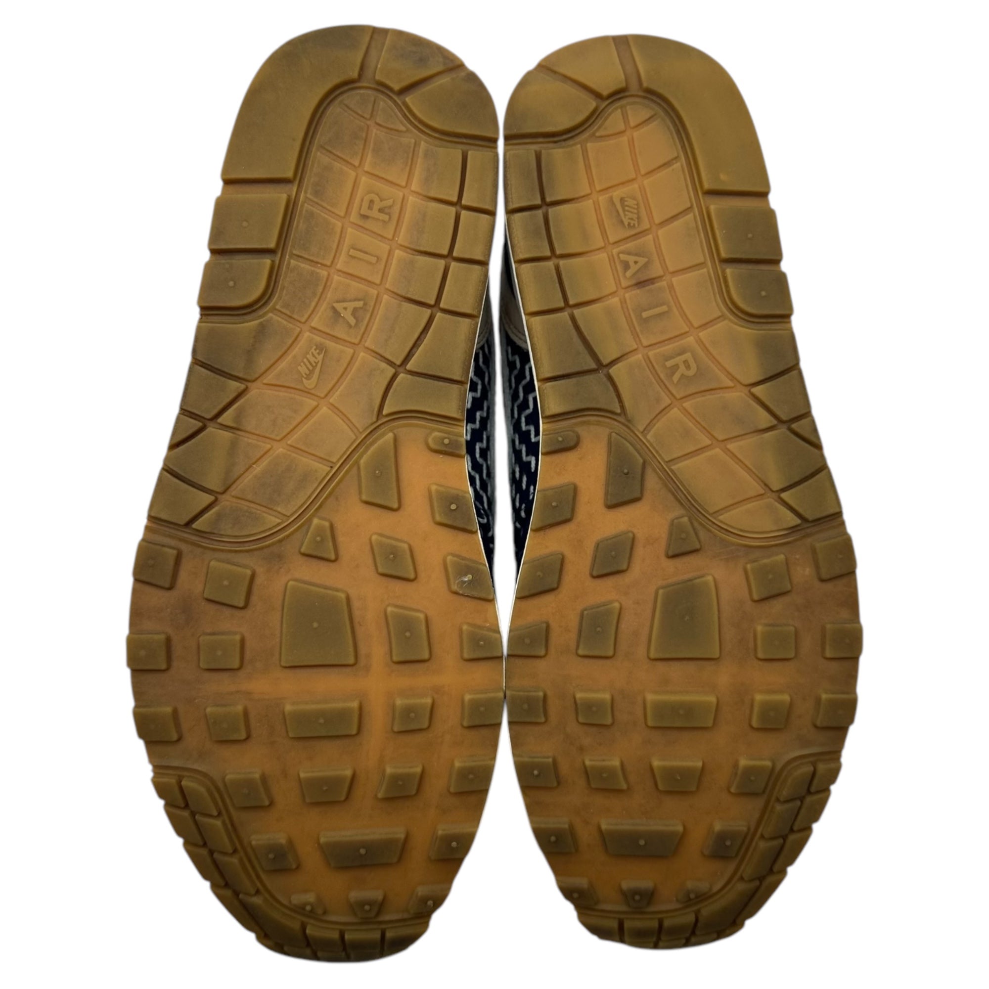 NIKE×DENHAM(ナイキ×デンハム) AIR MAX 1 "BLUE VOID" エアマックス1 "ブルーボイド" CW7603-400 27.5cm ネイビー 箱付 コラボ 刺し子 スニーカー