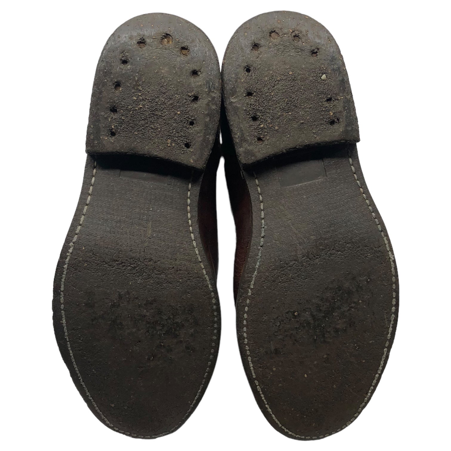 Levi's(リーバイス) 70's ~ vintage western boots ヴィンテージ ウエスタン ブーツ 表記消え(25cm程度) ブラウン ヴィンテージ ロゴ タブ