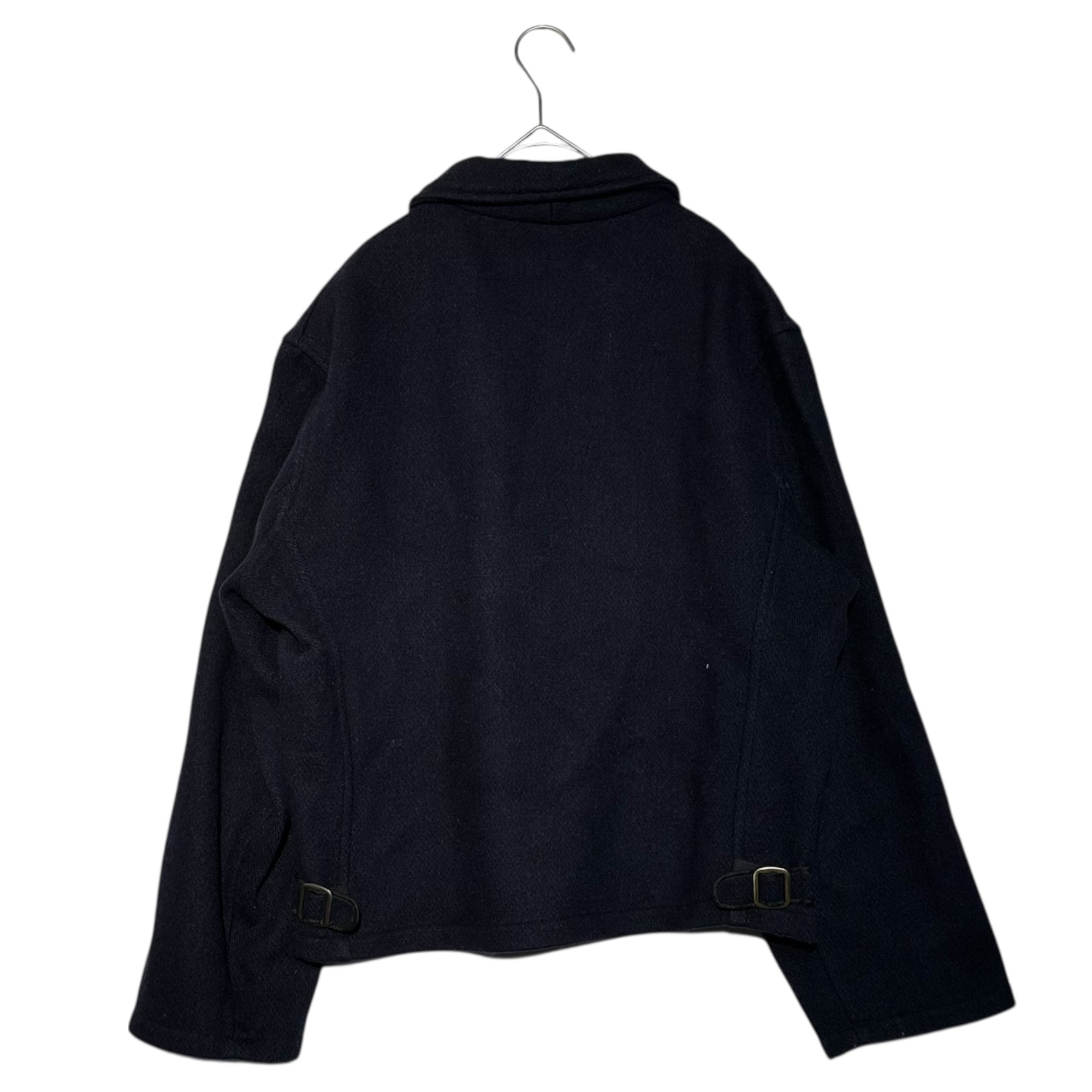 monogram(モノグラム) 90's Zip-up wool single jacket 90年代 ジップアップ ウール シングル ジャケット L ネイビー