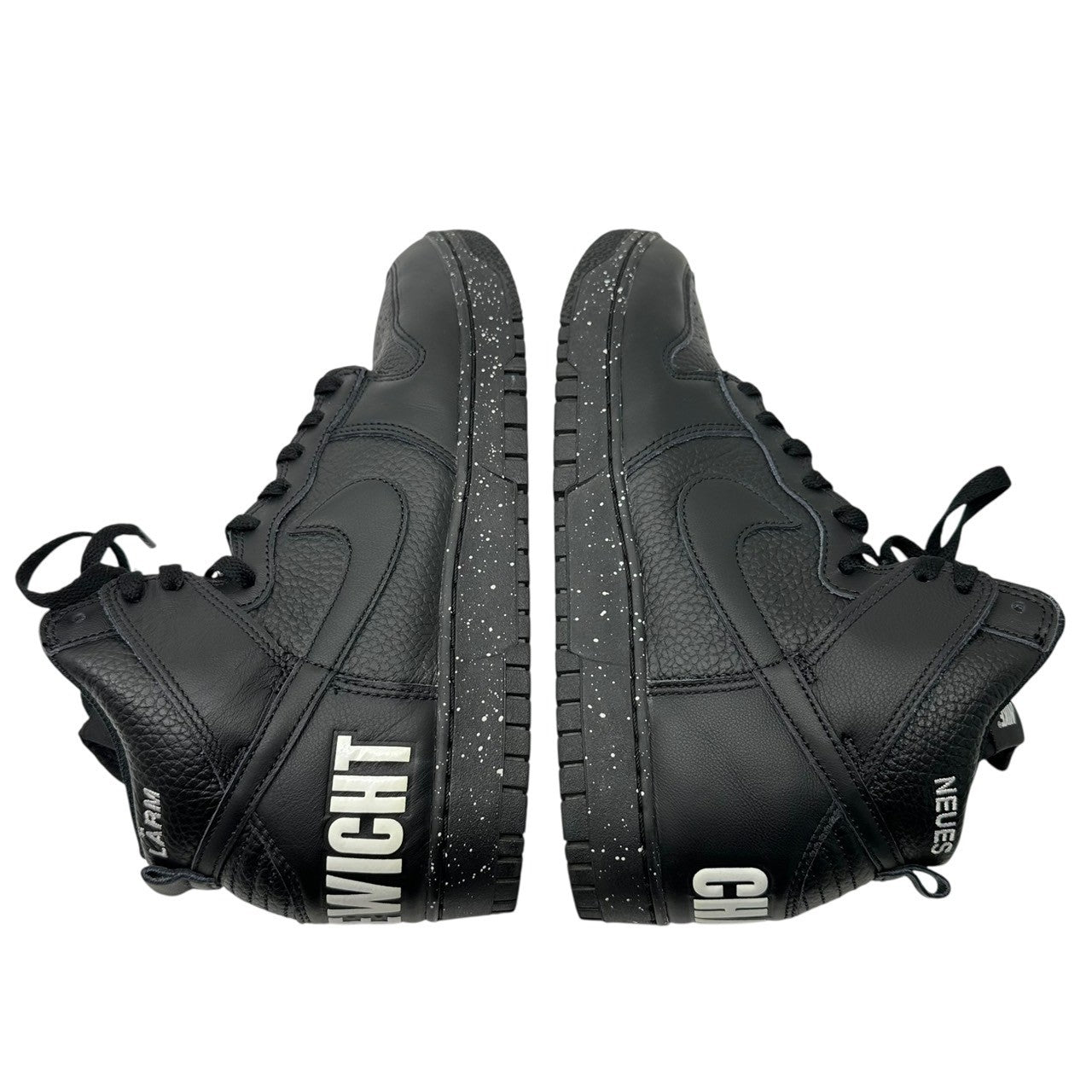 NIKE × UNDERCOVER(ナイキ × アンダーカバー) Dunk High Chaos "Black" Sneakers ダンク ハイ カオス ブラック スニーカー DQ4121-001 28cm ブラック