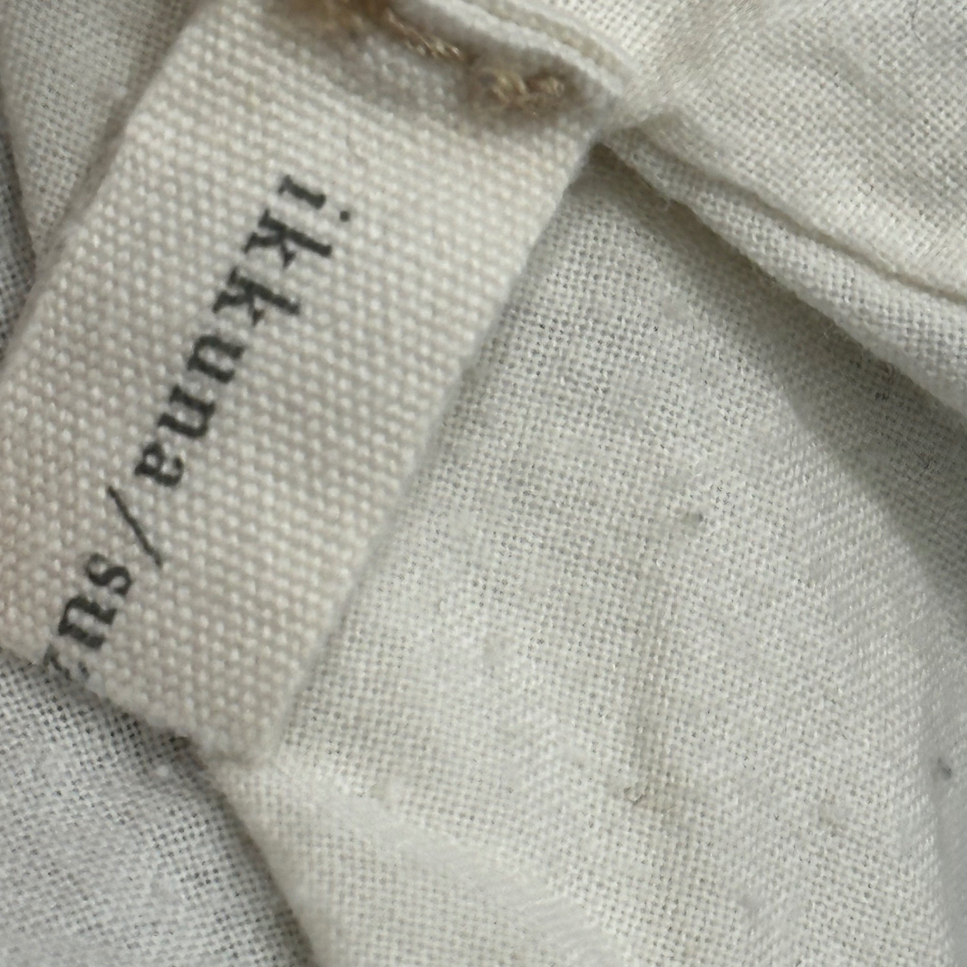 ikkuna/suzuki takayuki(イクナスズキタカユキ) Waist Gather Linen wool skirt ウエスト ギャザー リネン ウール スカート 1(S程度) ブラック