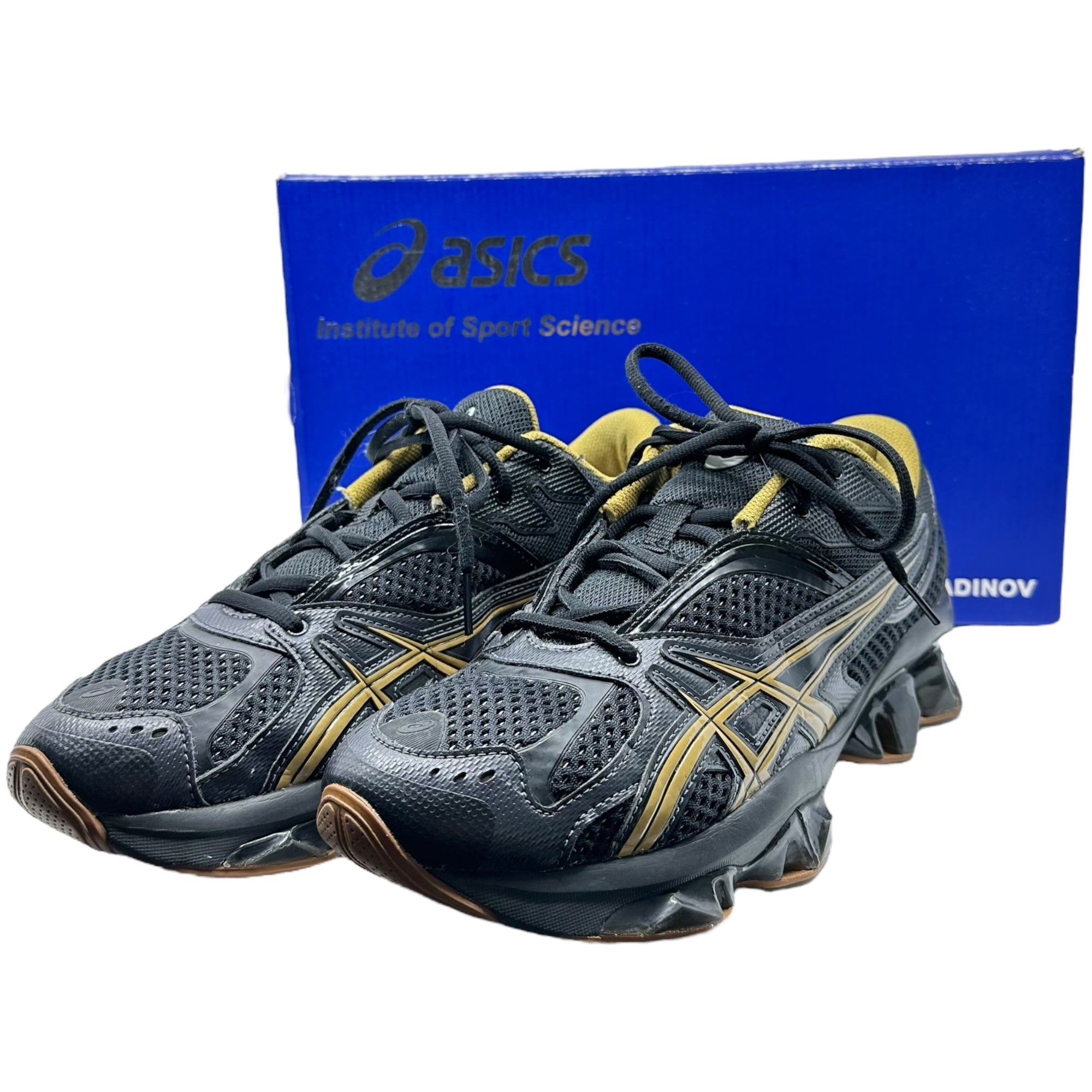 Kiko Kostadinov × asics(キココスタディノフ × アシックス) Gel-Quantum Kinetic ゲルクォンタム キネティック ローカット スニーカー F450224 1201A869-001 28.0cm ブラック 箱付属